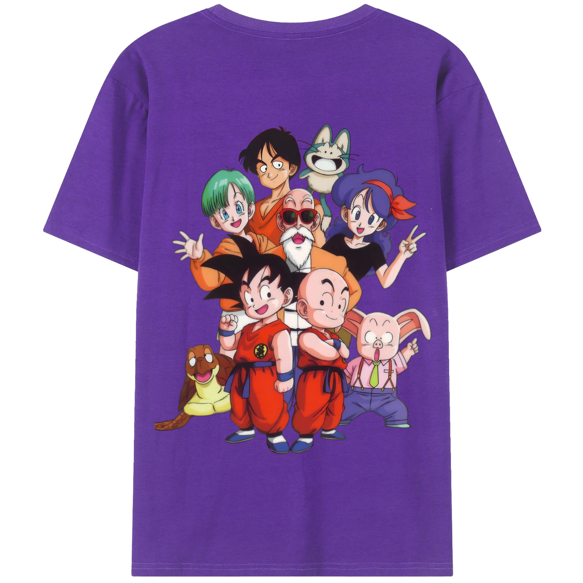 （画像用） ドラゴンボール DRAGON BALL 綿100％半袖Tシャツ（背面プリント）
