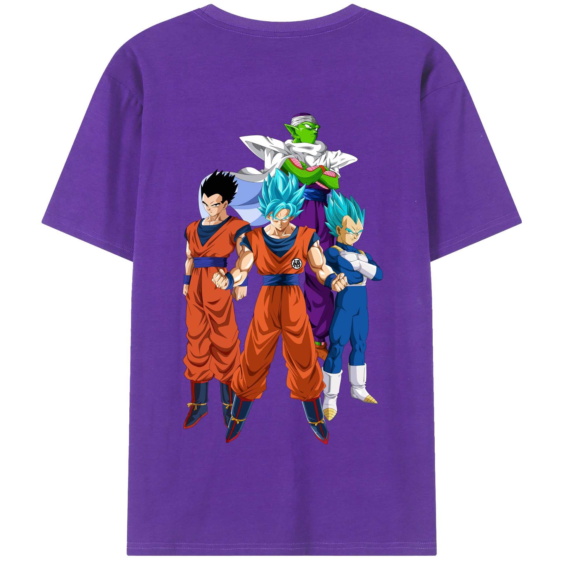 （画像用） ドラゴンボール DRAGON BALL 綿100％半袖Tシャツ（背面プリント）
