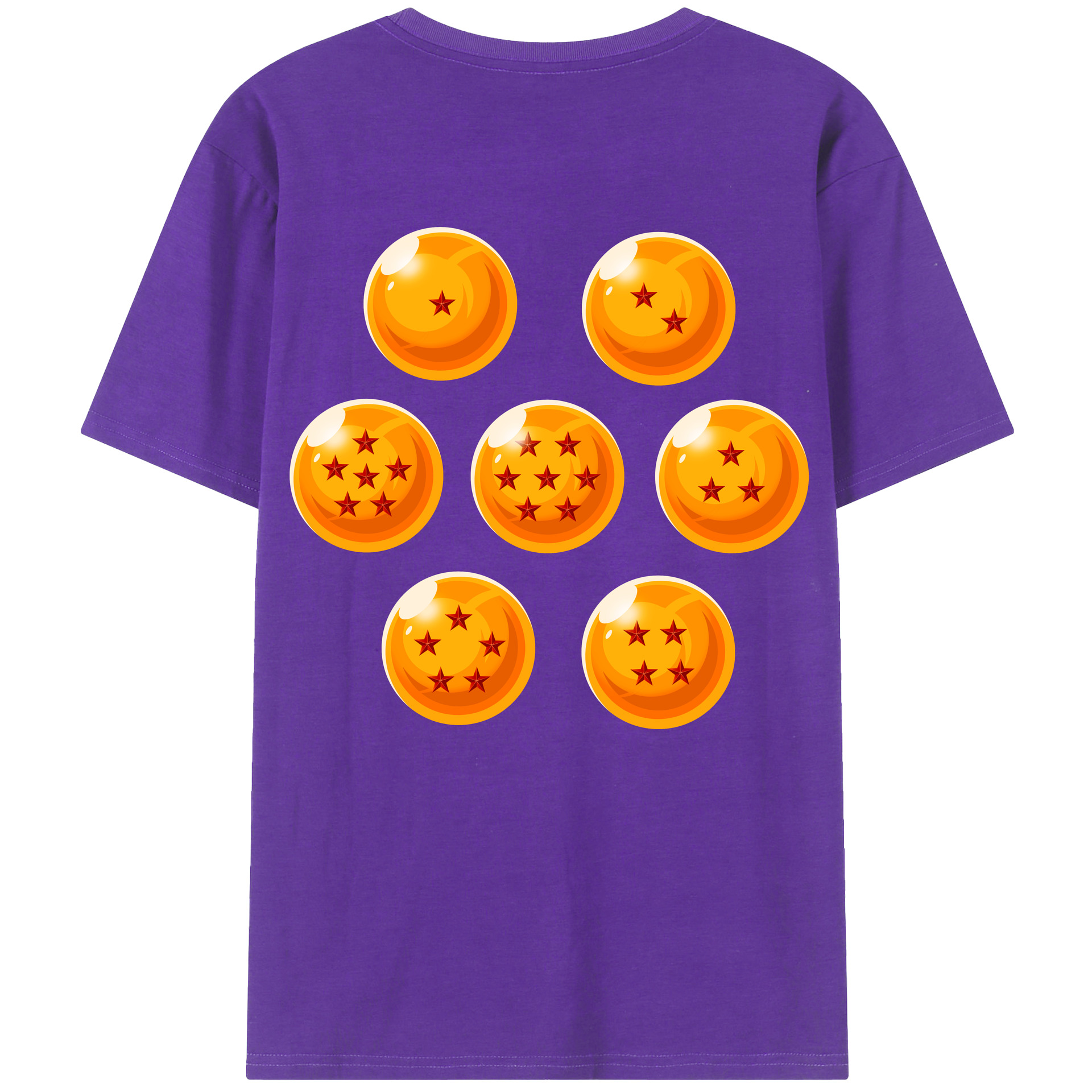 （画像用） ドラゴンボール DRAGON BALL 綿100％半袖Tシャツ（背面プリント）