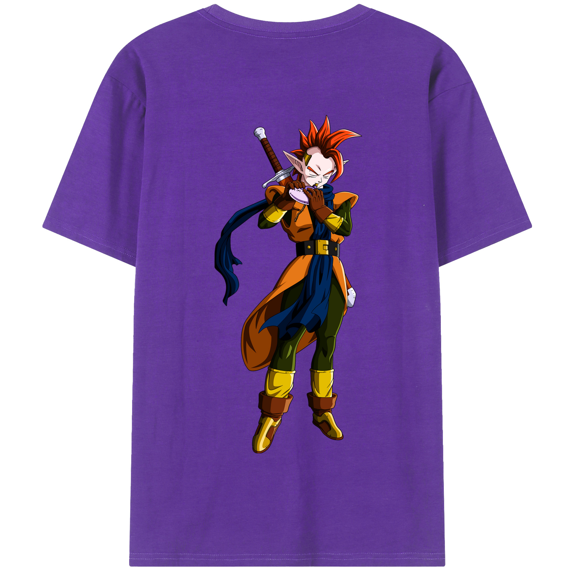 （画像用） ドラゴンボール DRAGON BALL 綿100％半袖Tシャツ（背面プリント）