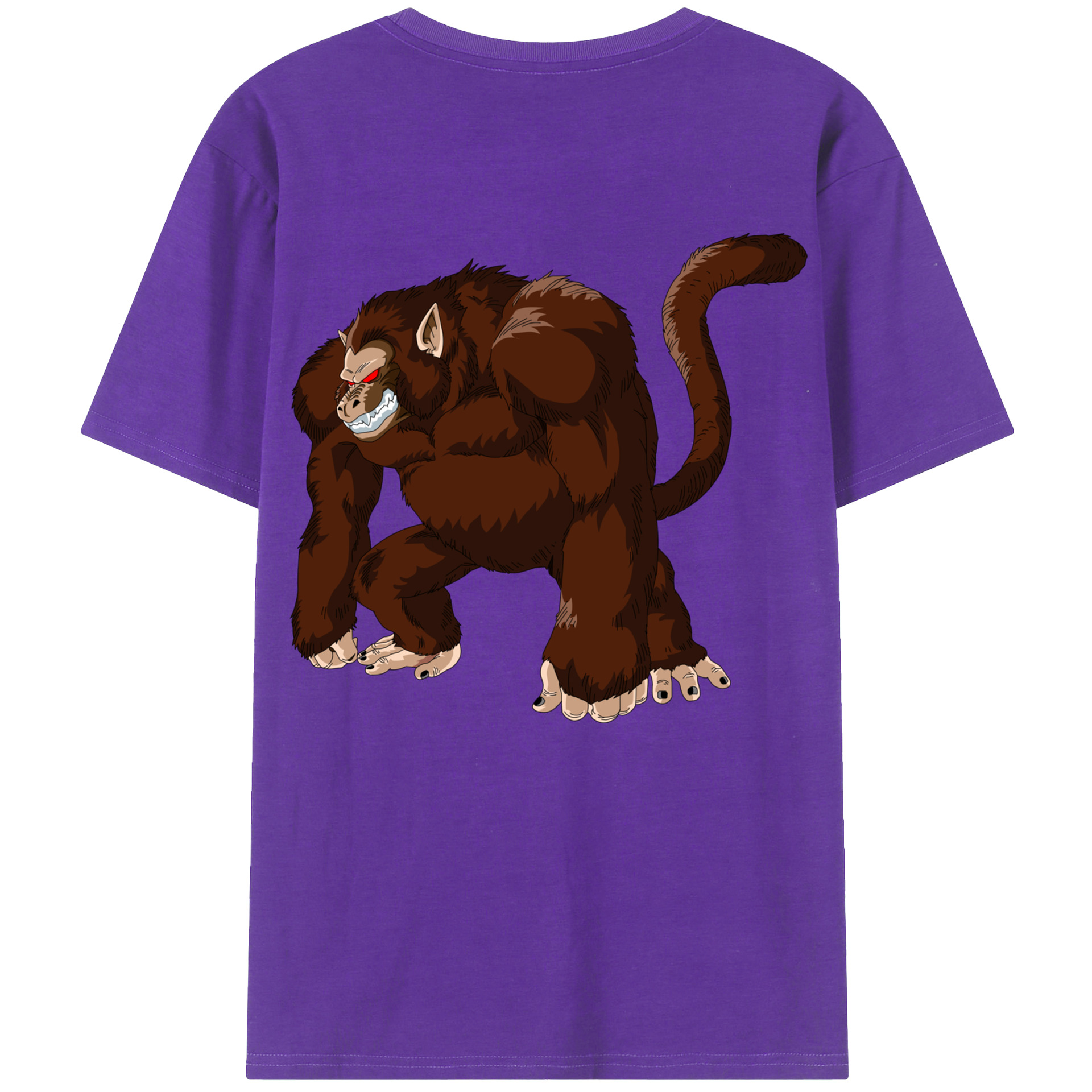 （画像用） ドラゴンボール DRAGON BALL 綿100％半袖Tシャツ（背面プリント）