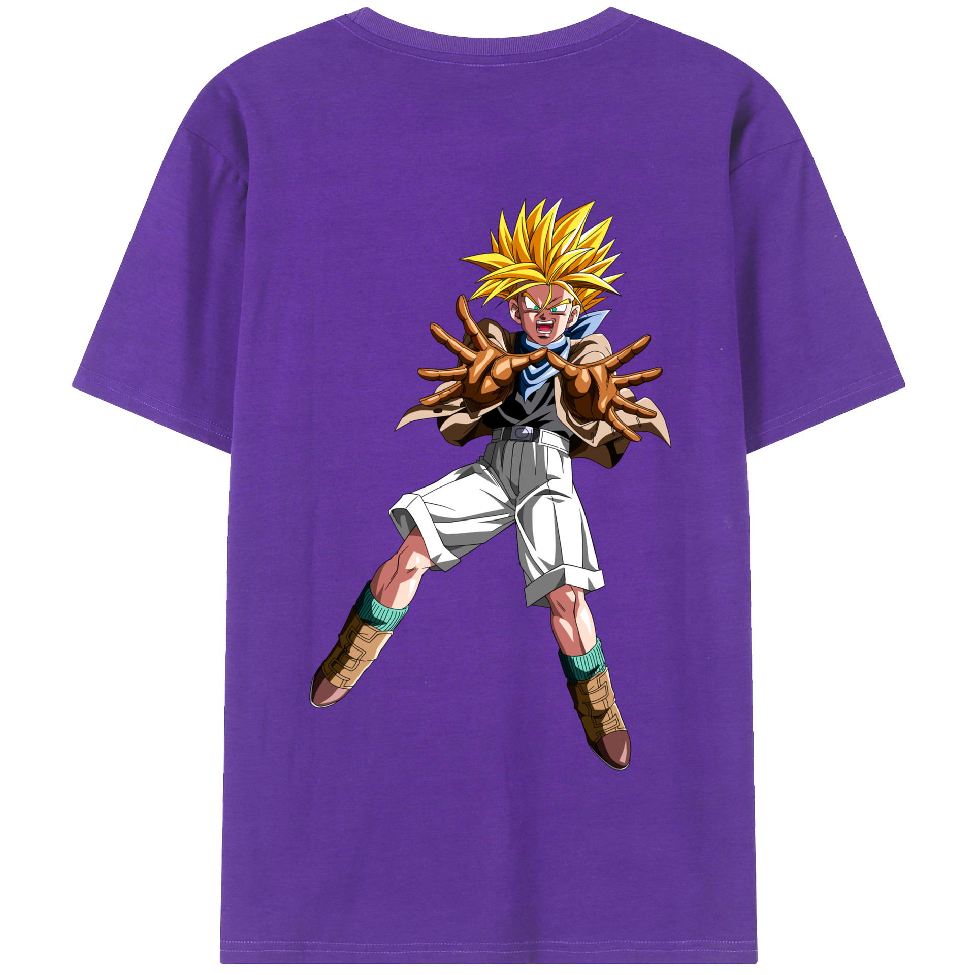 （画像用） ドラゴンボール DRAGON BALL 綿100％半袖Tシャツ（背面プリント）
