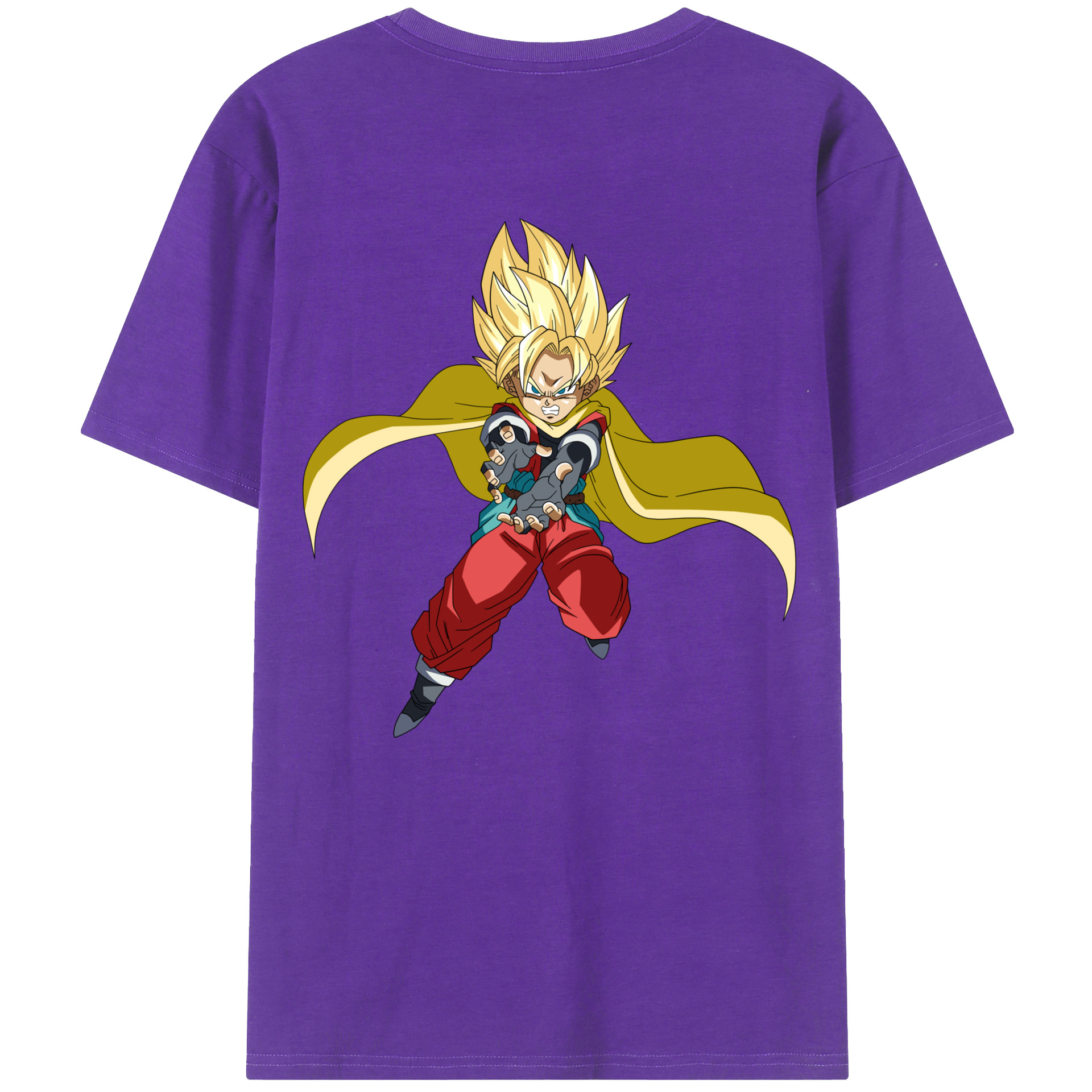 （画像用） ドラゴンボール DRAGON BALL 綿100％半袖Tシャツ（背面プリント）