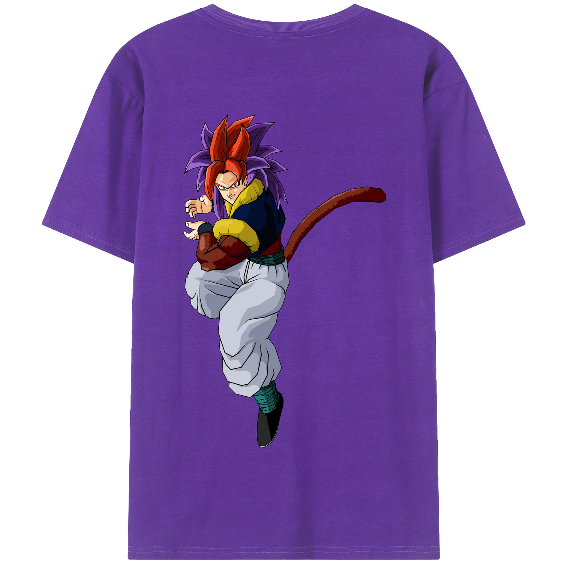 （画像用） ドラゴンボール DRAGON BALL 綿100％半袖Tシャツ（背面プリント）