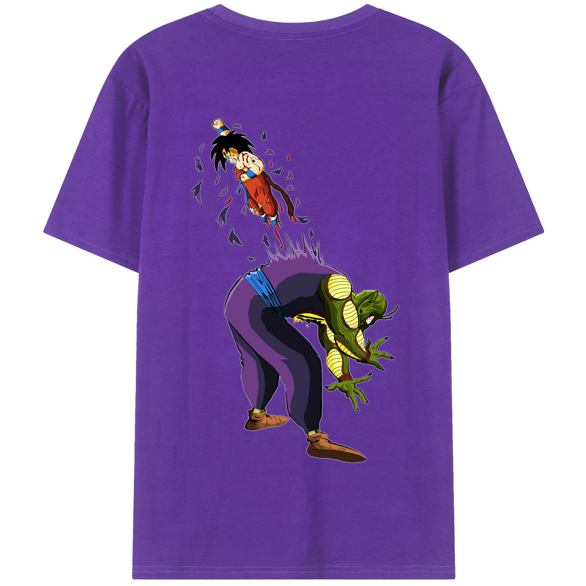 （画像用） ドラゴンボール DRAGON BALL 綿100％半袖Tシャツ（背面プリント）