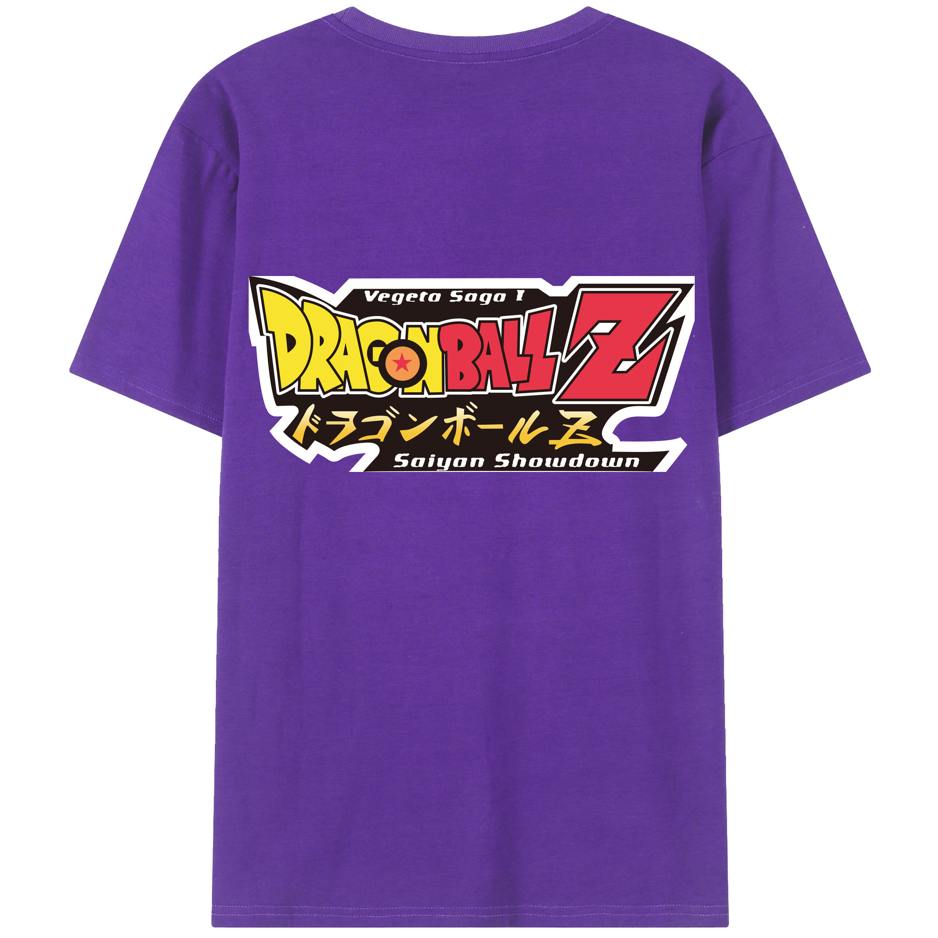 （画像用） ドラゴンボール DRAGON BALL 綿100％半袖Tシャツ（背面プリント）