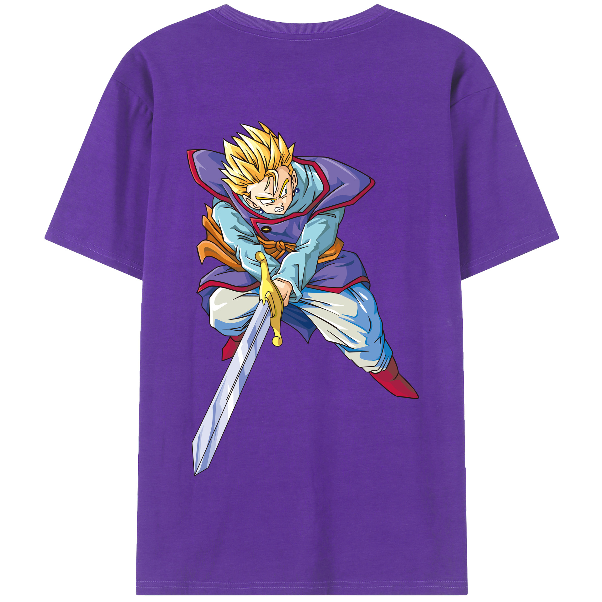 （画像用） ドラゴンボール DRAGON BALL 綿100％半袖Tシャツ（背面プリント）