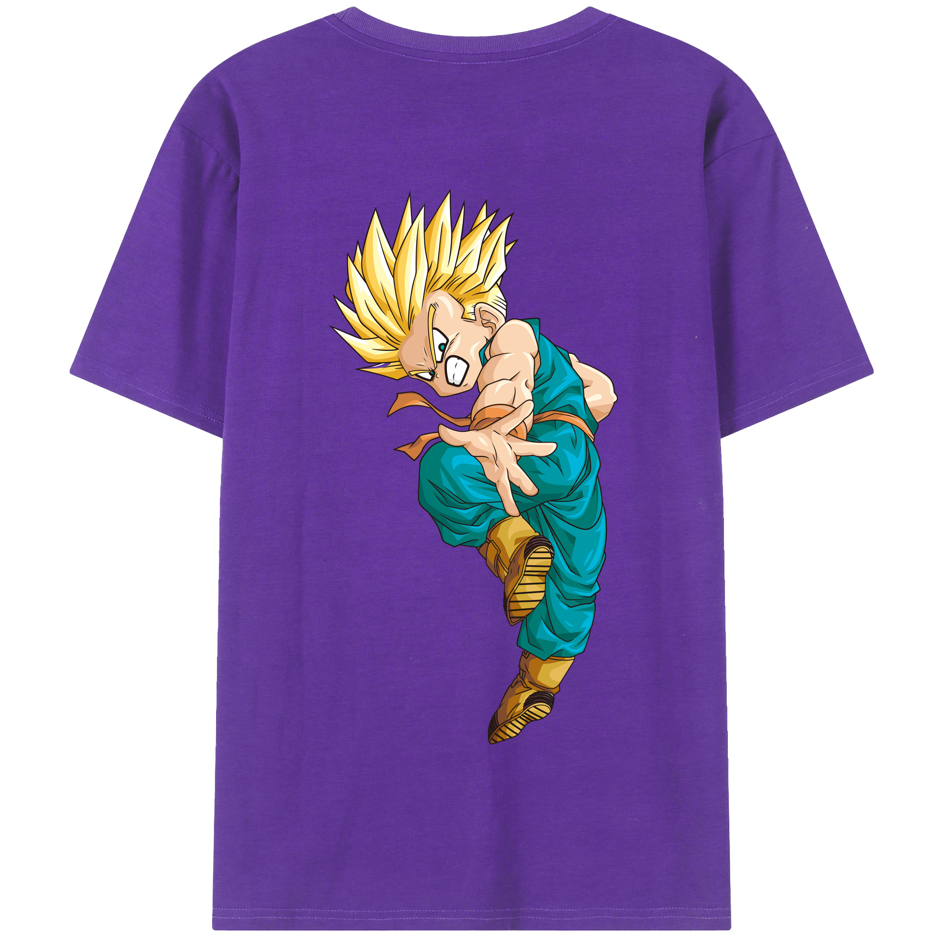 （画像用） ドラゴンボール DRAGON BALL 綿100％半袖Tシャツ（背面プリント）