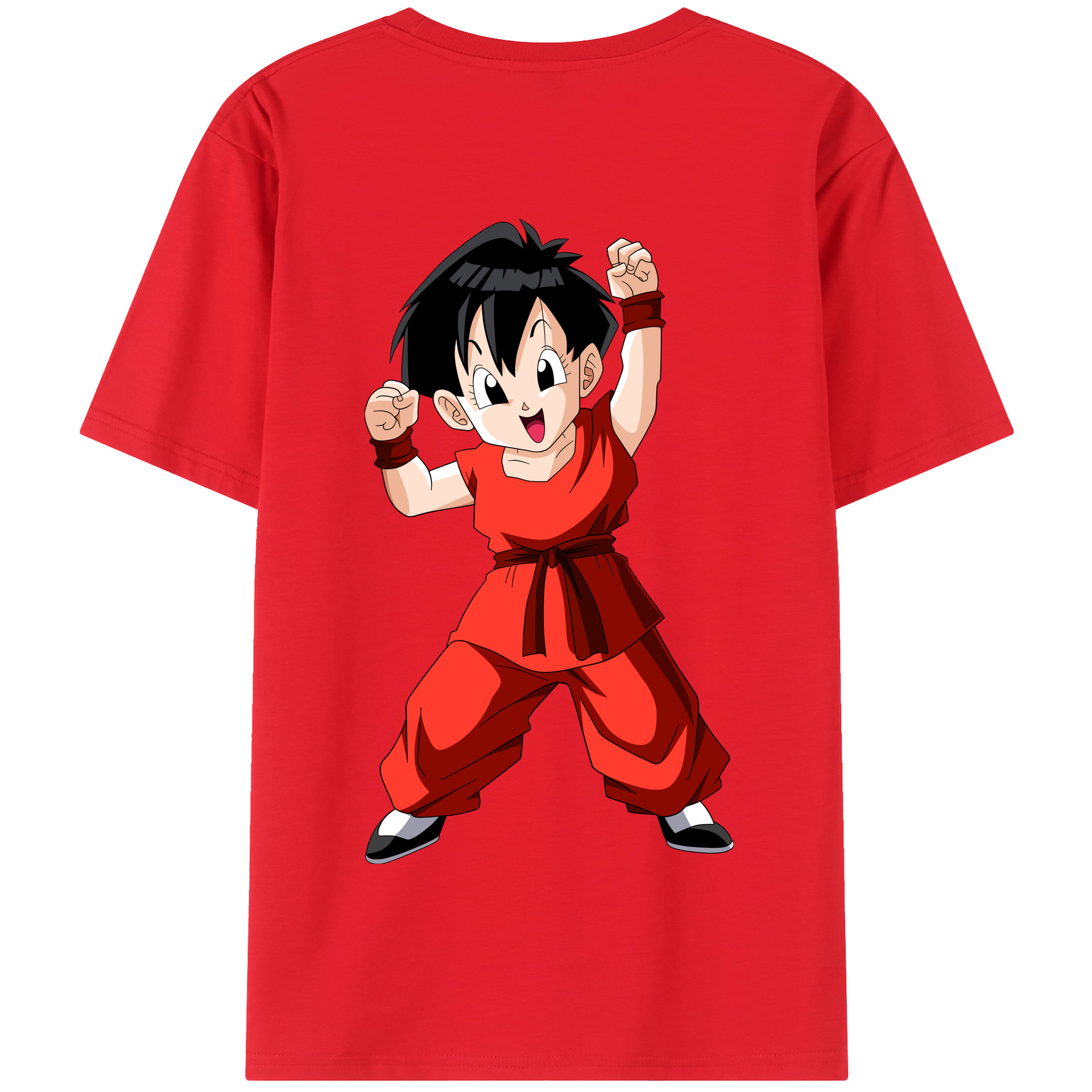 （画像用） ドラゴンボール パン DRAGON BALL Pan 綿100％半袖Tシャツ（背面プリント）