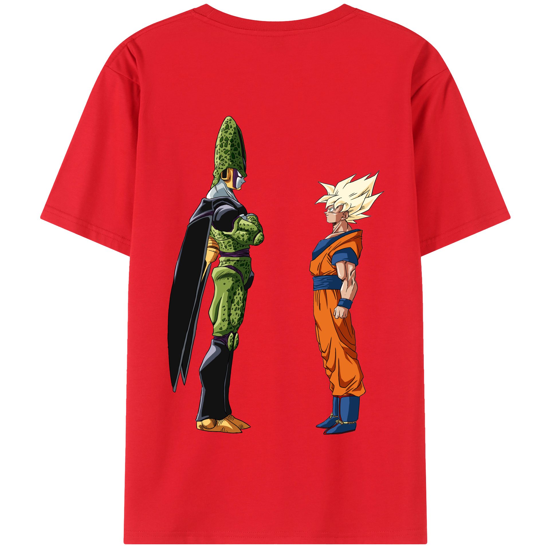 （画像用） ドラゴンボール DRAGON BALL 綿100％半袖Tシャツ（背面プリント）