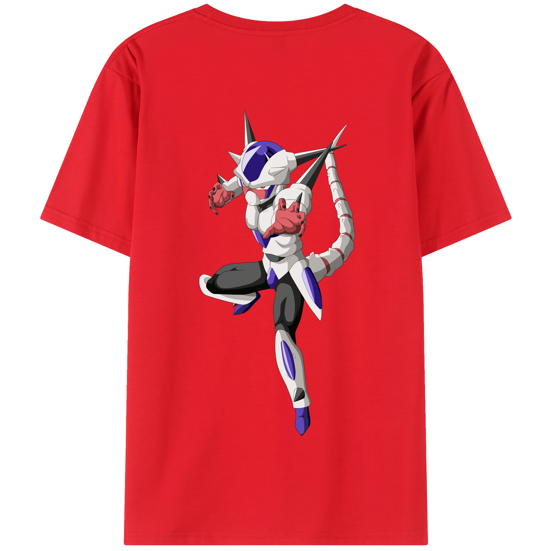 （画像用） ドラゴンボール クリーサ DRAGON BALL Kulisa 綿100％半袖Tシャツ（背面プリント）