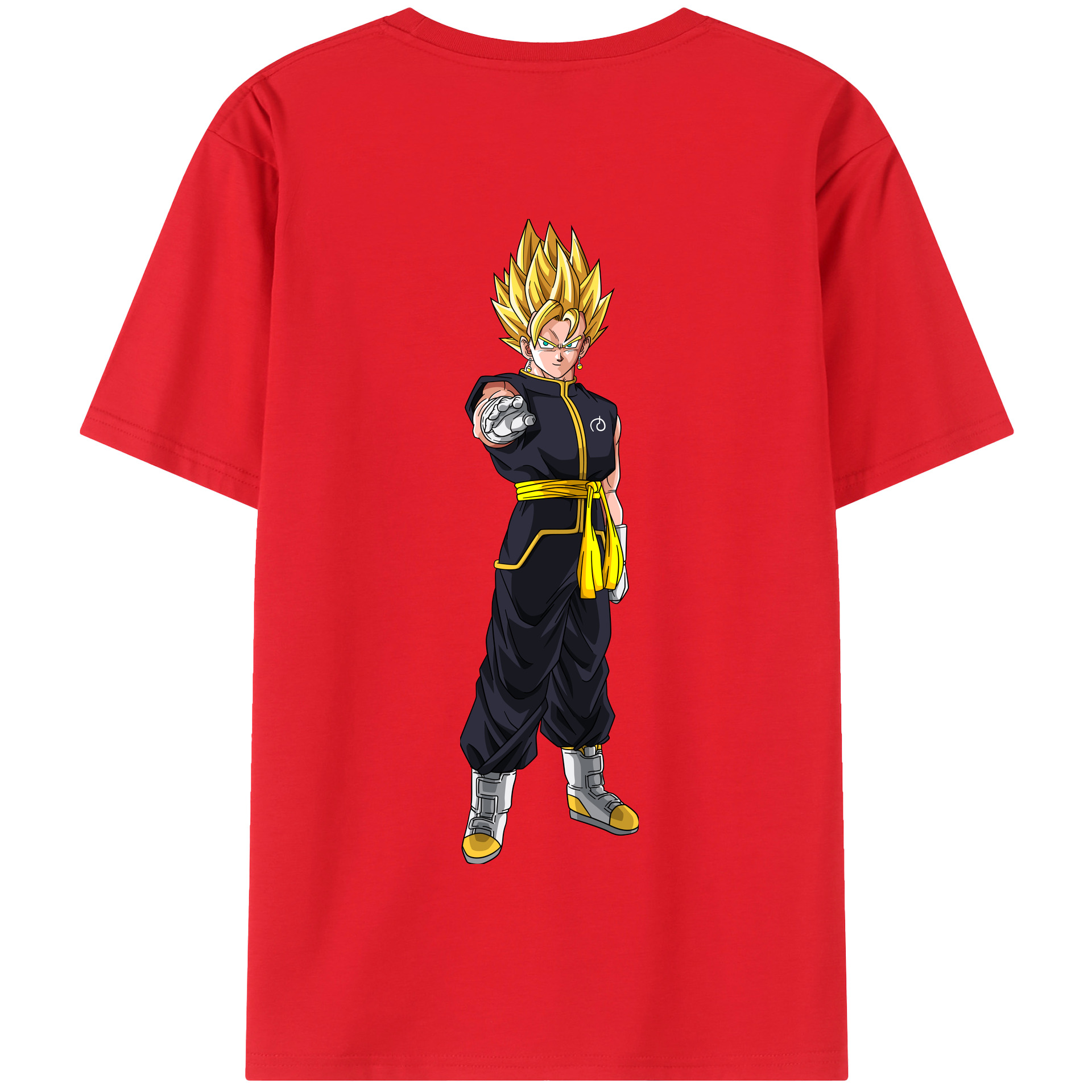 （画像用） ドラゴンボール ベジット DRAGON BALL Vegetto 綿100％半袖Tシャツ（背面プリント）