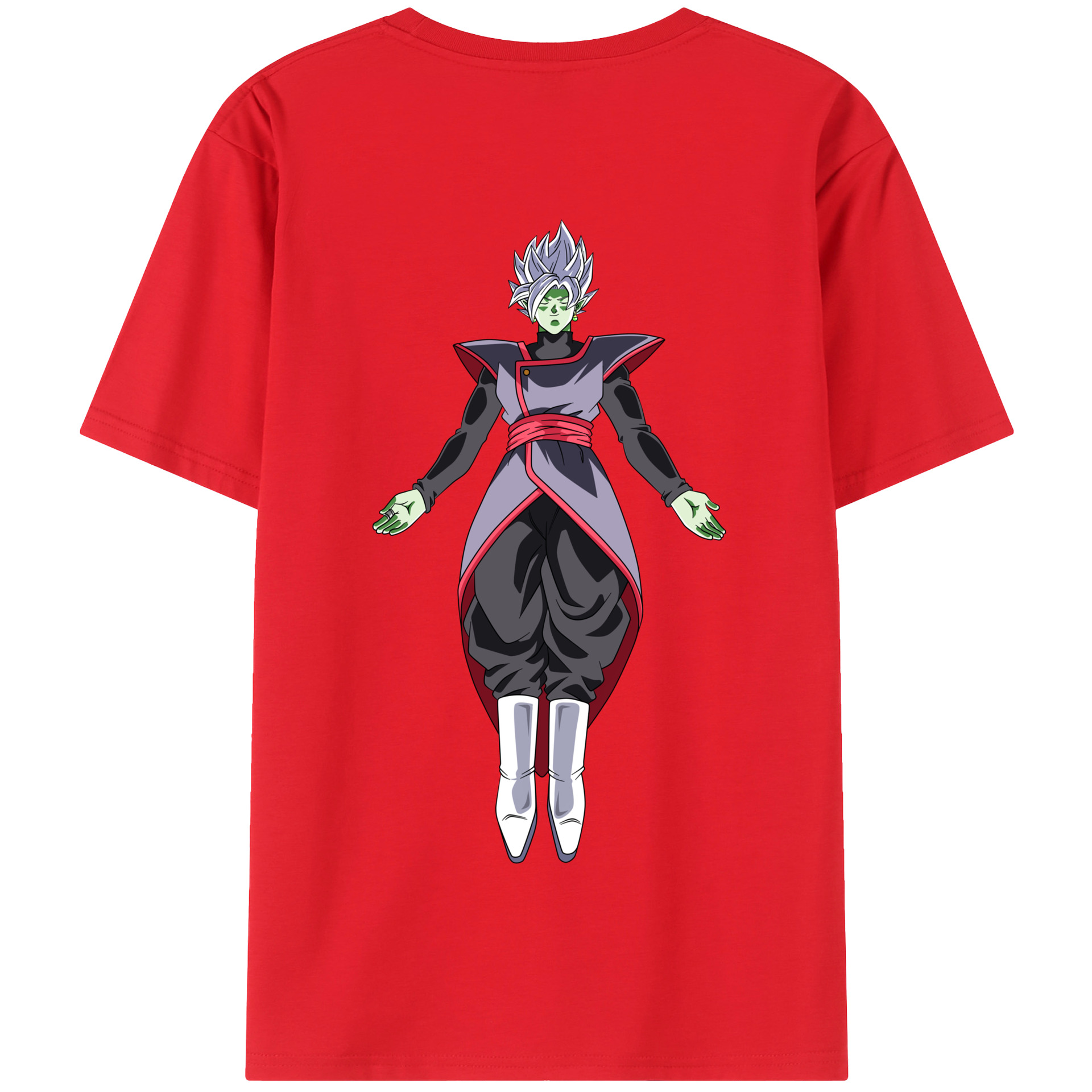 （画像用） ドラゴンボール ベジット DRAGON BALL Vegetto 綿100％半袖Tシャツ（背面プリント）