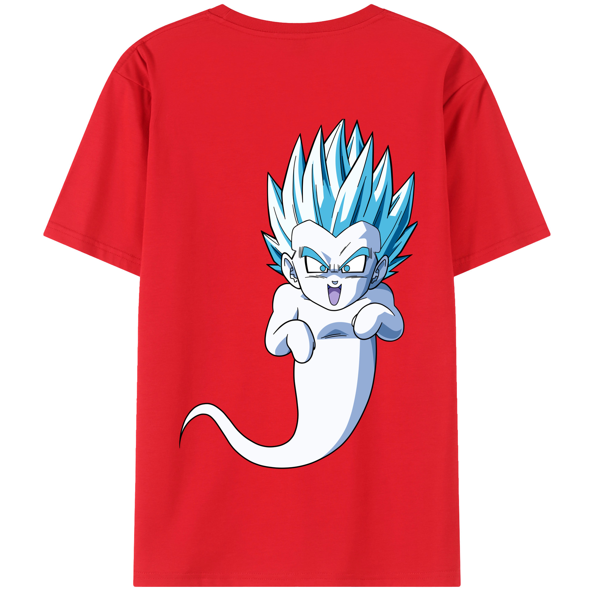 （画像用） ドラゴンボール ベジット DRAGON BALL Vegetto 綿100％半袖Tシャツ（背面プリント）