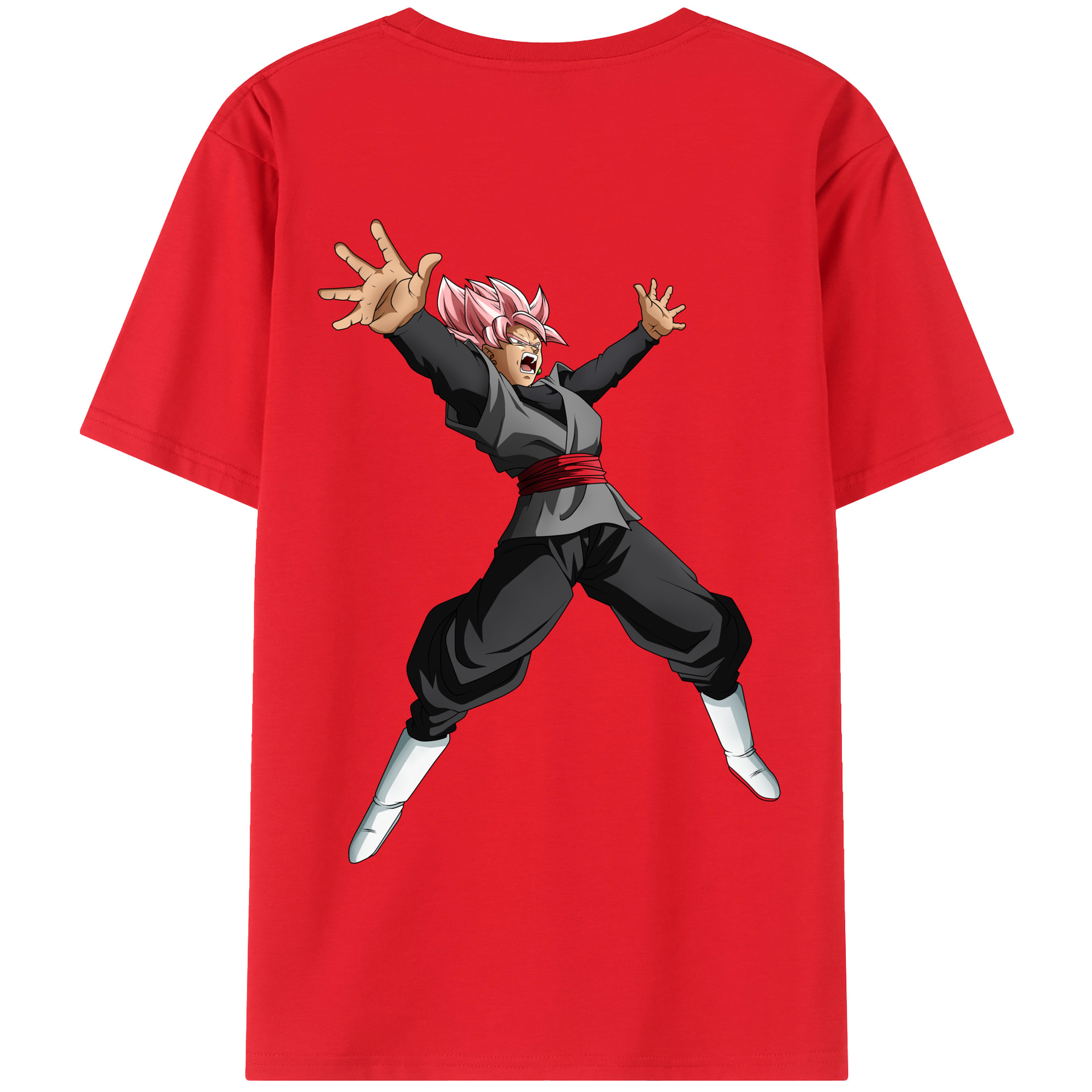 （画像用） ドラゴンボール ベジット DRAGON BALL Vegetto 綿100％半袖Tシャツ（背面プリント）