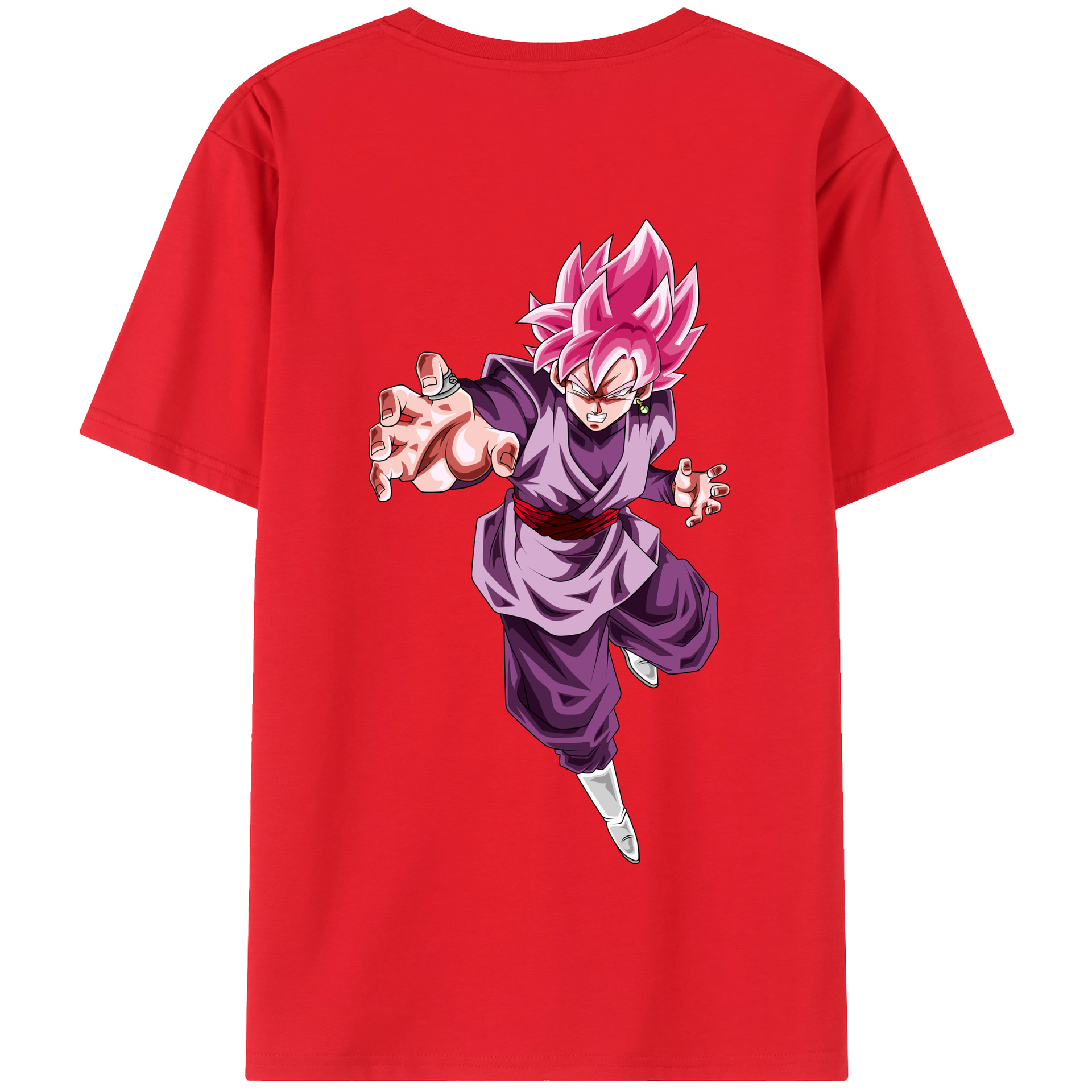 （画像用） ドラゴンボール ベジット DRAGON BALL Vegetto 綿100％半袖Tシャツ（背面プリント）