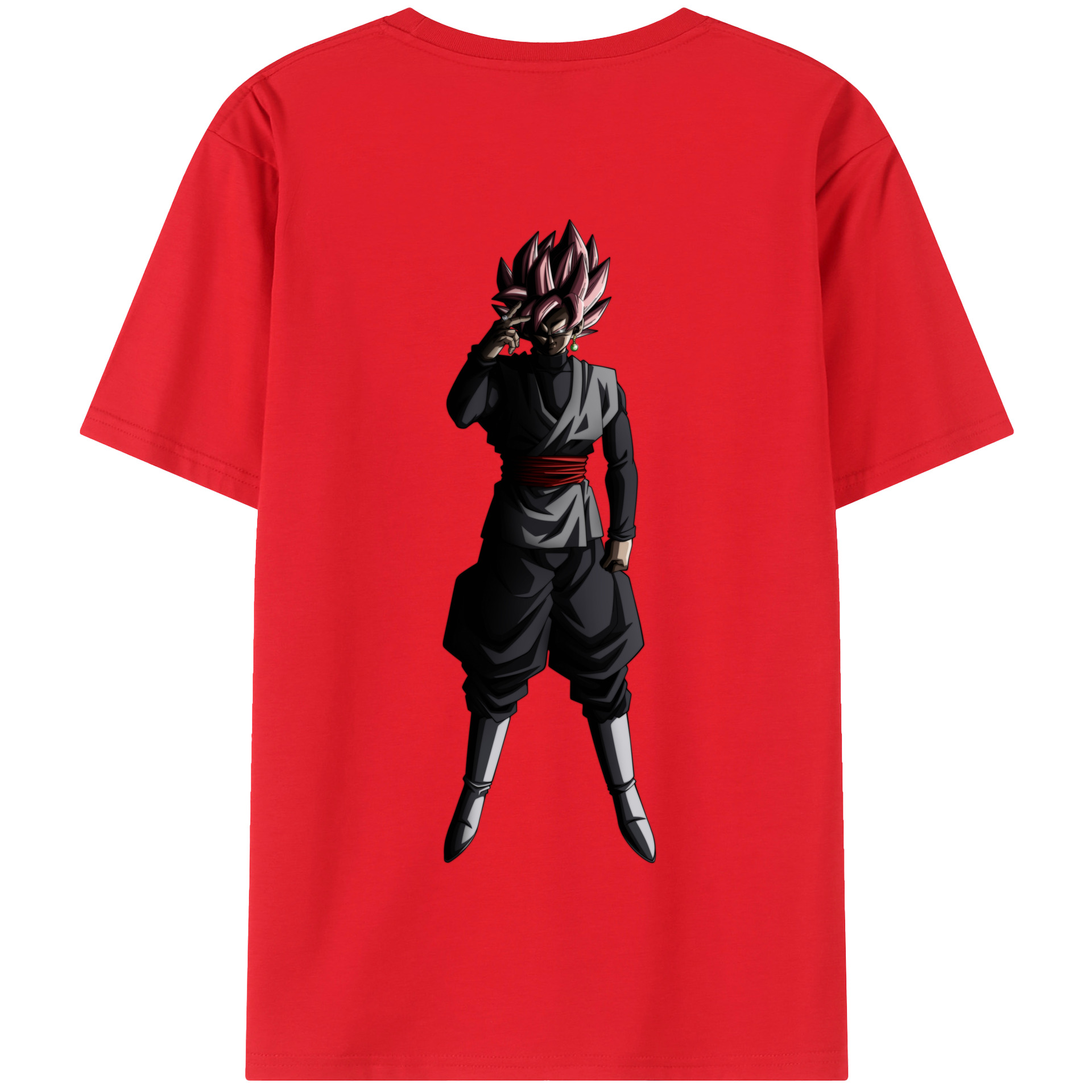 （画像用） ドラゴンボール ベジット DRAGON BALL Vegetto 綿100％半袖Tシャツ（背面プリント）
