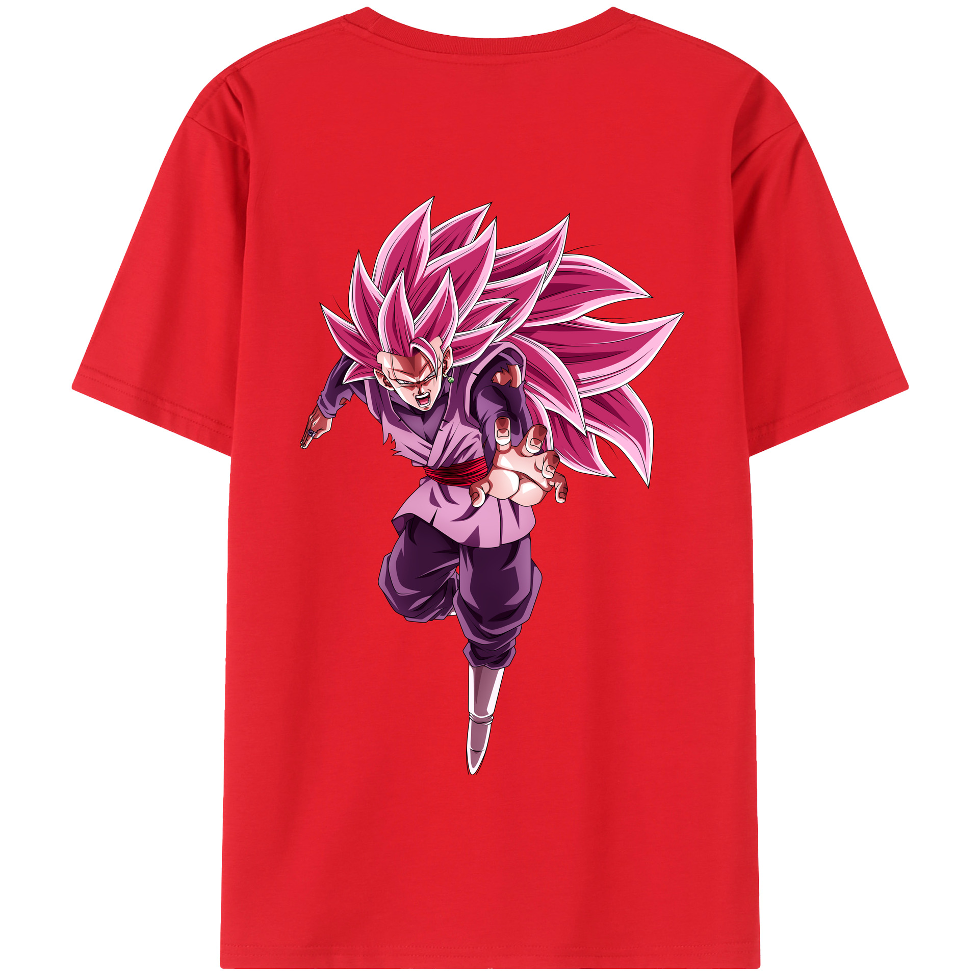 （画像用） ドラゴンボール ベジット DRAGON BALL Vegetto 綿100％半袖Tシャツ（背面プリント）