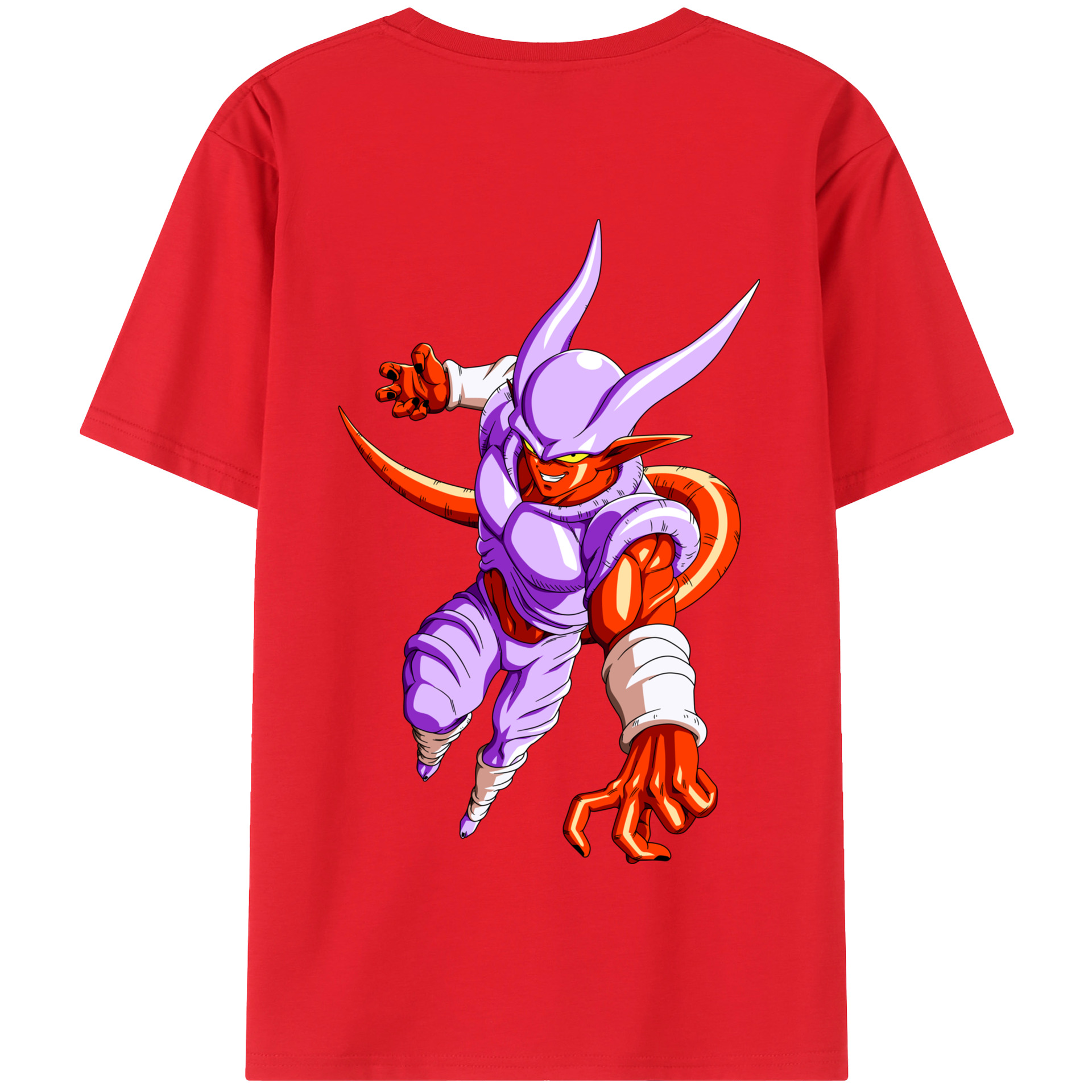 （画像用） ドラゴンボール ジャネンバ DRAGON BALL Janemba 綿100％半袖Tシャツ（背面プリント）