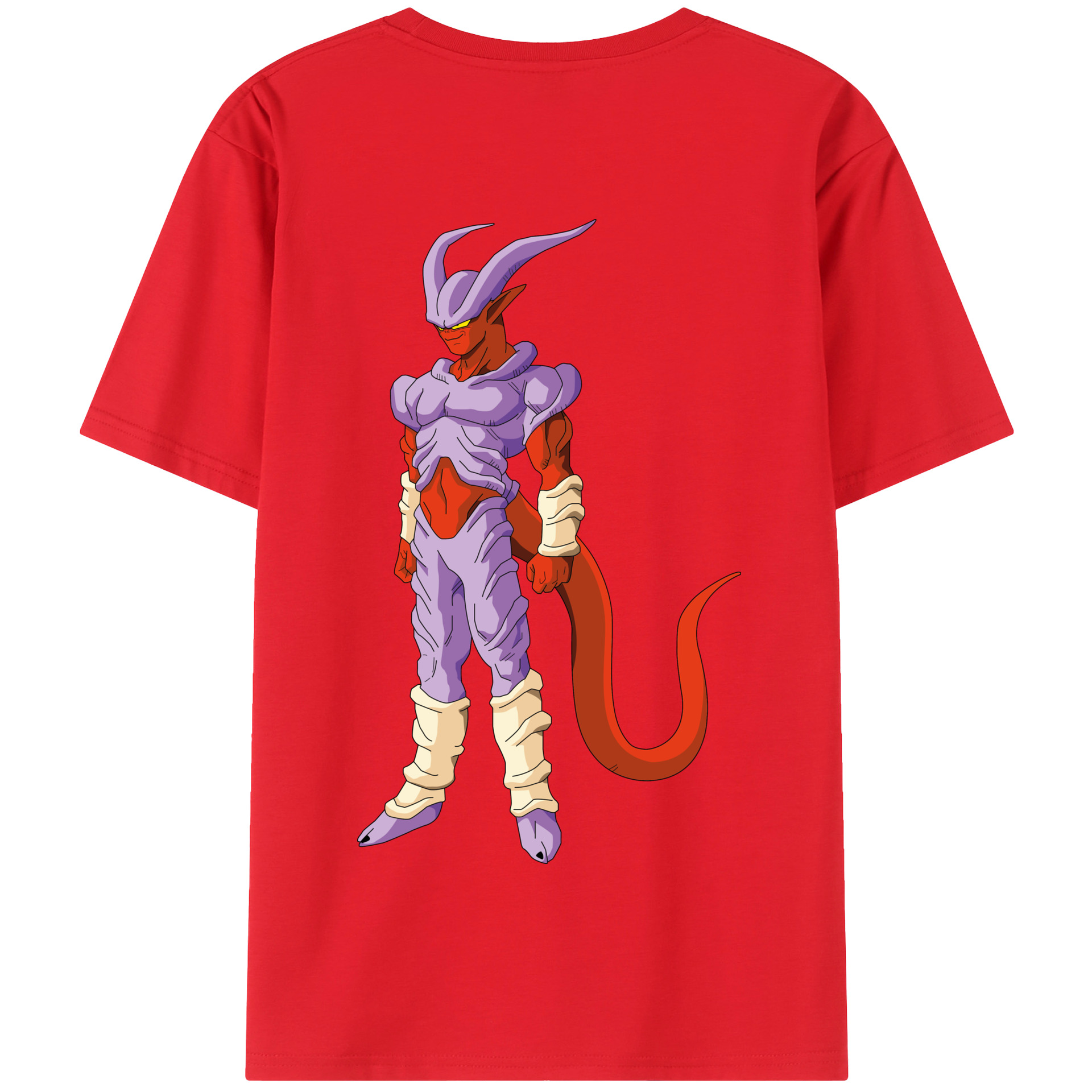 （画像用） ドラゴンボール ジャネンバ DRAGON BALL Janemba 綿100％半袖Tシャツ（背面プリント）