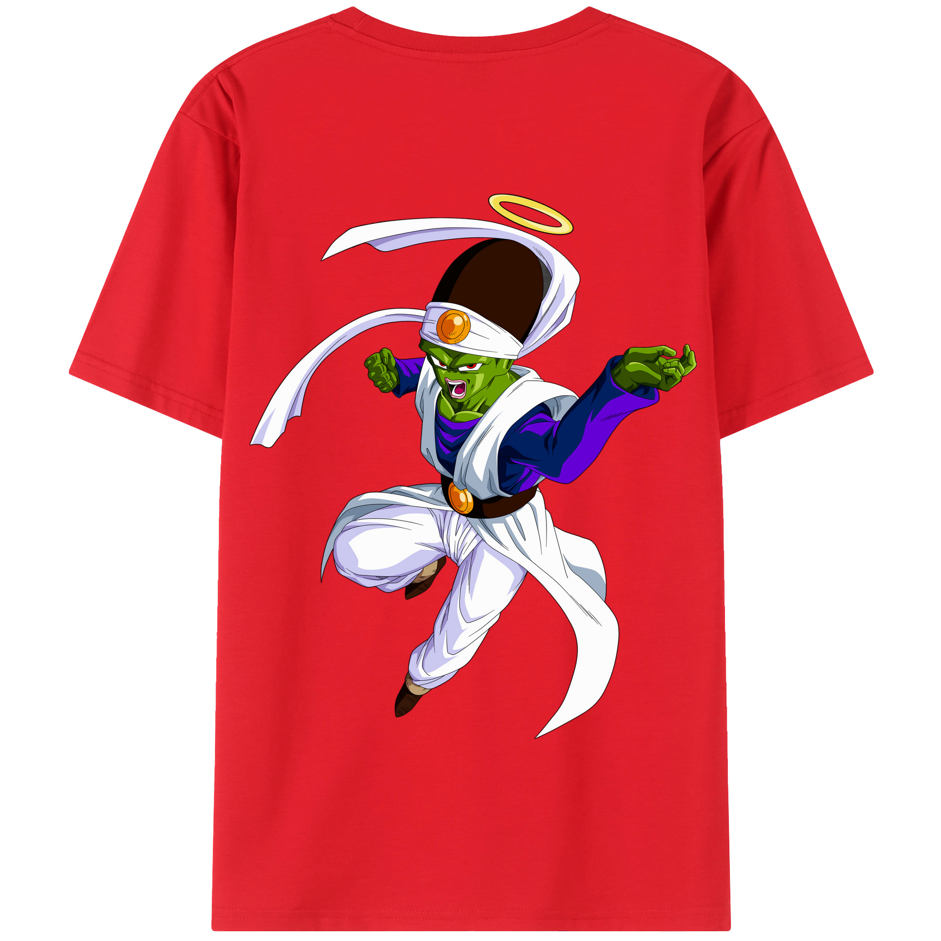 （画像用） ドラゴンボール パイクーハン DRAGON BALL Pikkon 綿100％半袖Tシャツ（背面プリント）