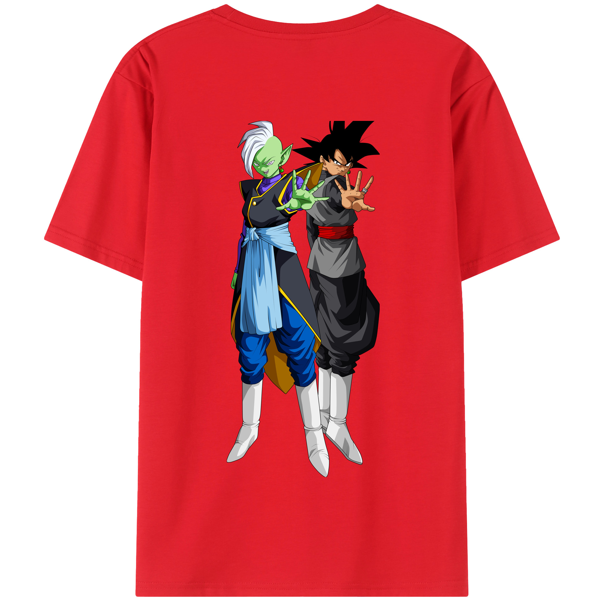 （画像用） ドラゴンボール DRAGON BALL 綿100％半袖Tシャツ（背面プリント）