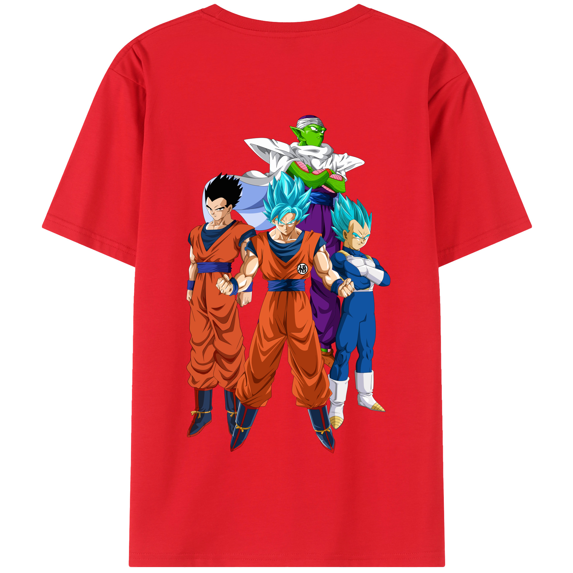 （画像用） ドラゴンボール DRAGON BALL 綿100％半袖Tシャツ（背面プリント）