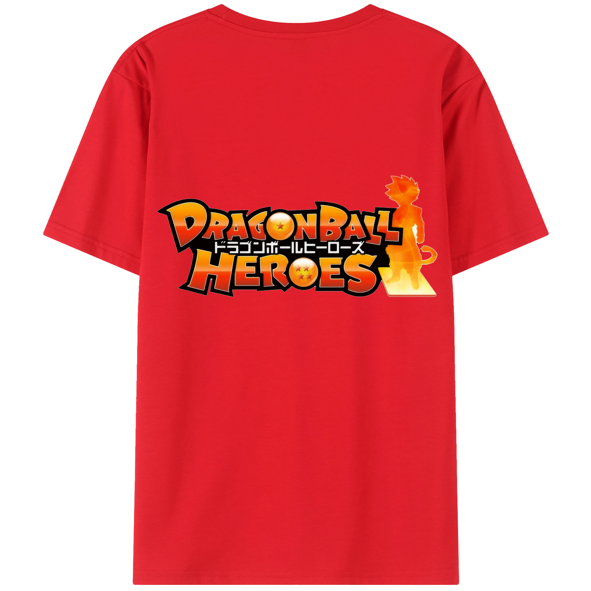 （画像用） ドラゴンボール DRAGON BALL 綿100％半袖Tシャツ（背面プリント）