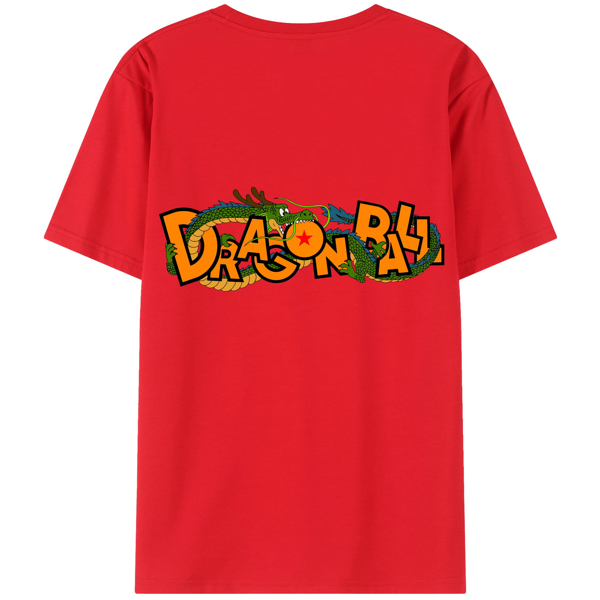 （画像用） ドラゴンボール DRAGON BALL 綿100％半袖Tシャツ（背面プリント）