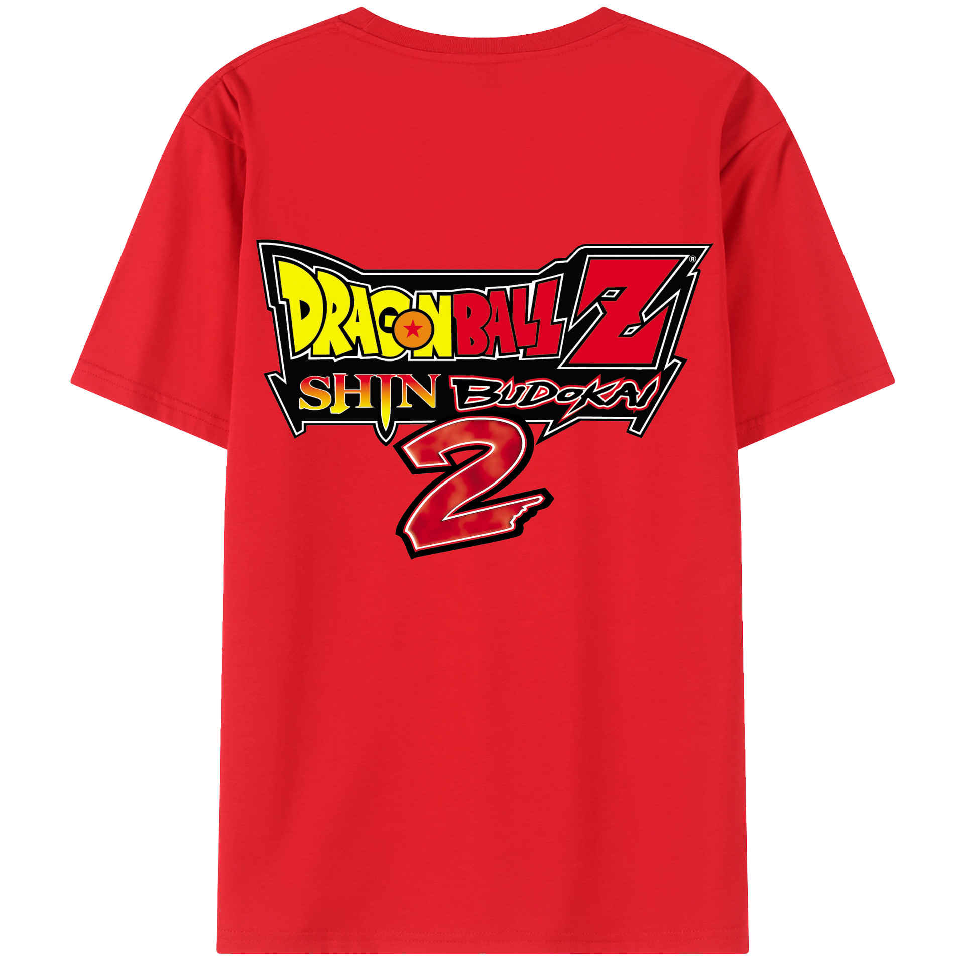 （画像用） ドラゴンボール DRAGON BALL 綿100％半袖Tシャツ（背面プリント）