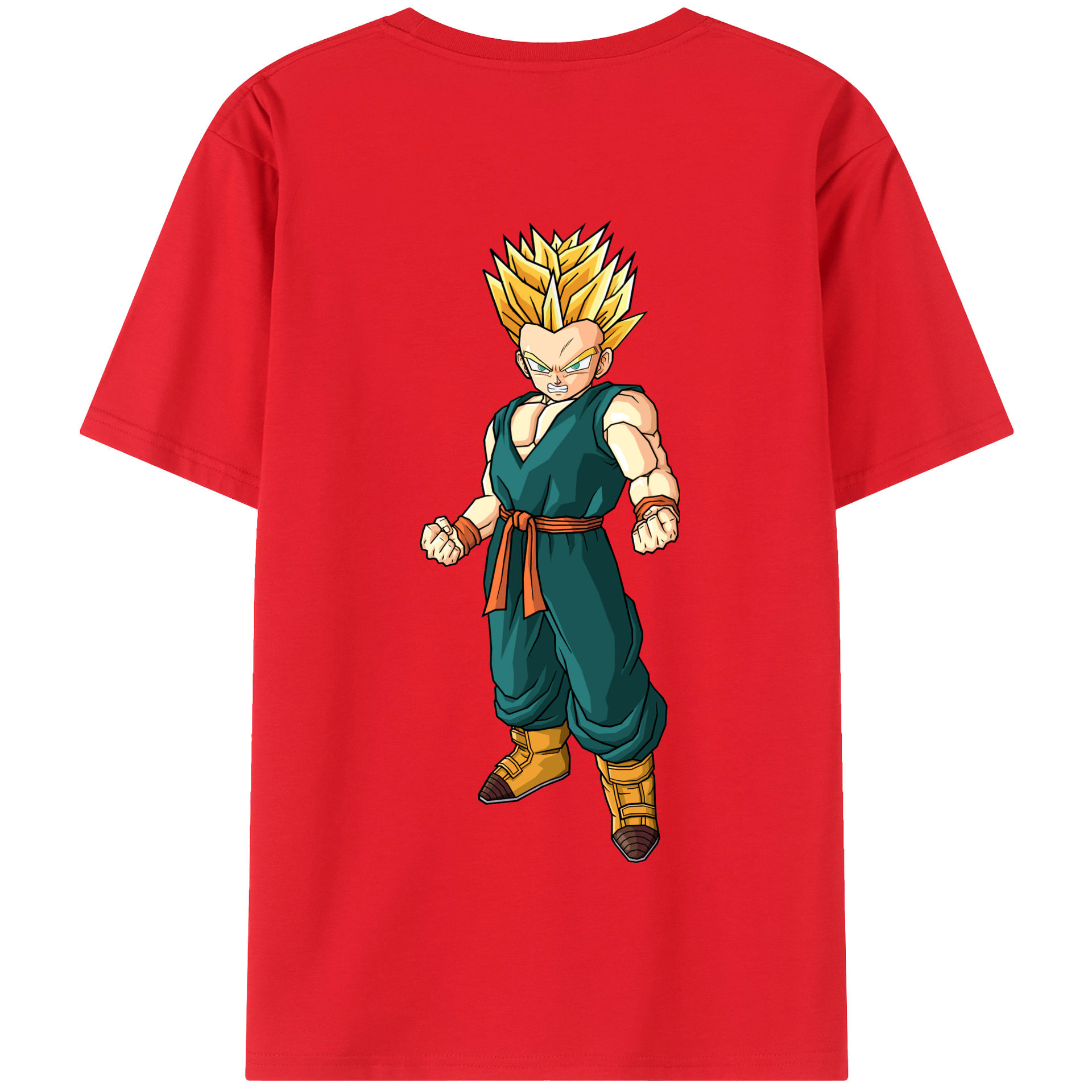 （画像用） ドラゴンボール DRAGON BALL 綿100％半袖Tシャツ（背面プリント）