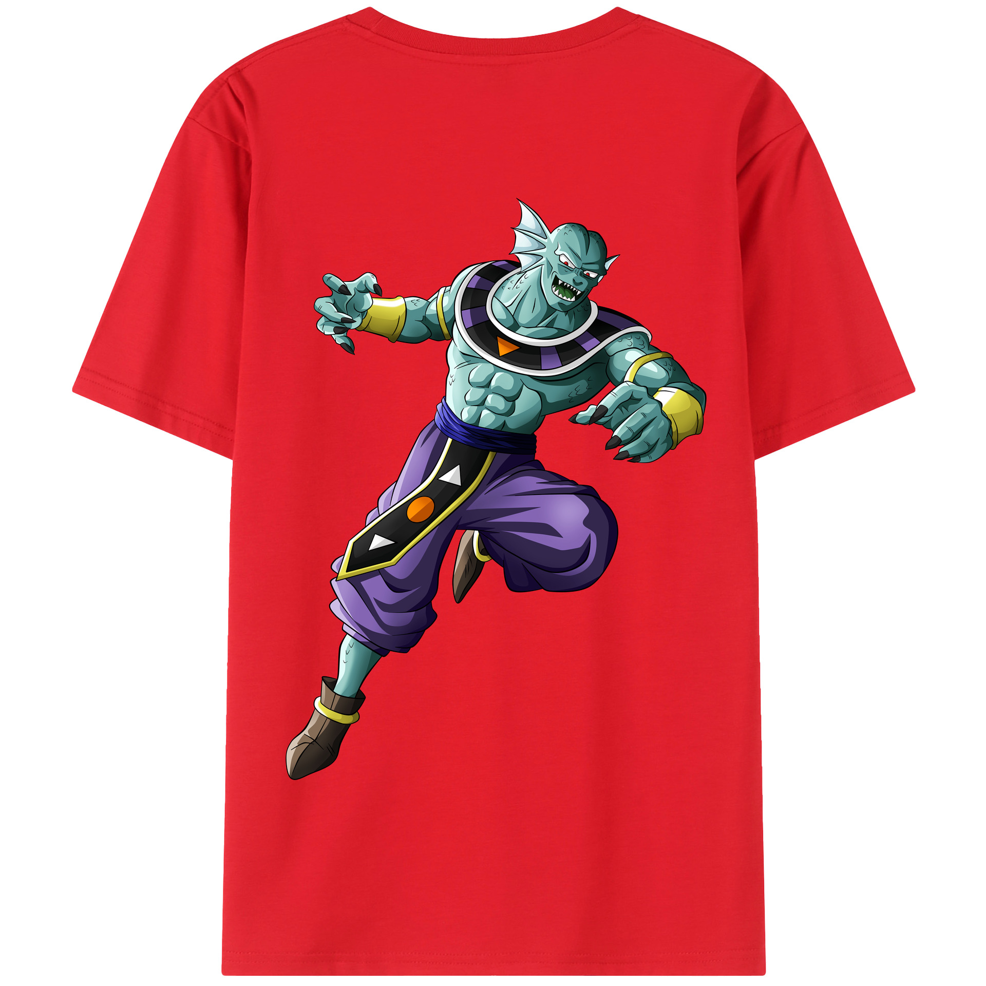 （画像用） ドラゴンボール DRAGON BALL 綿100％半袖Tシャツ（背面プリント）