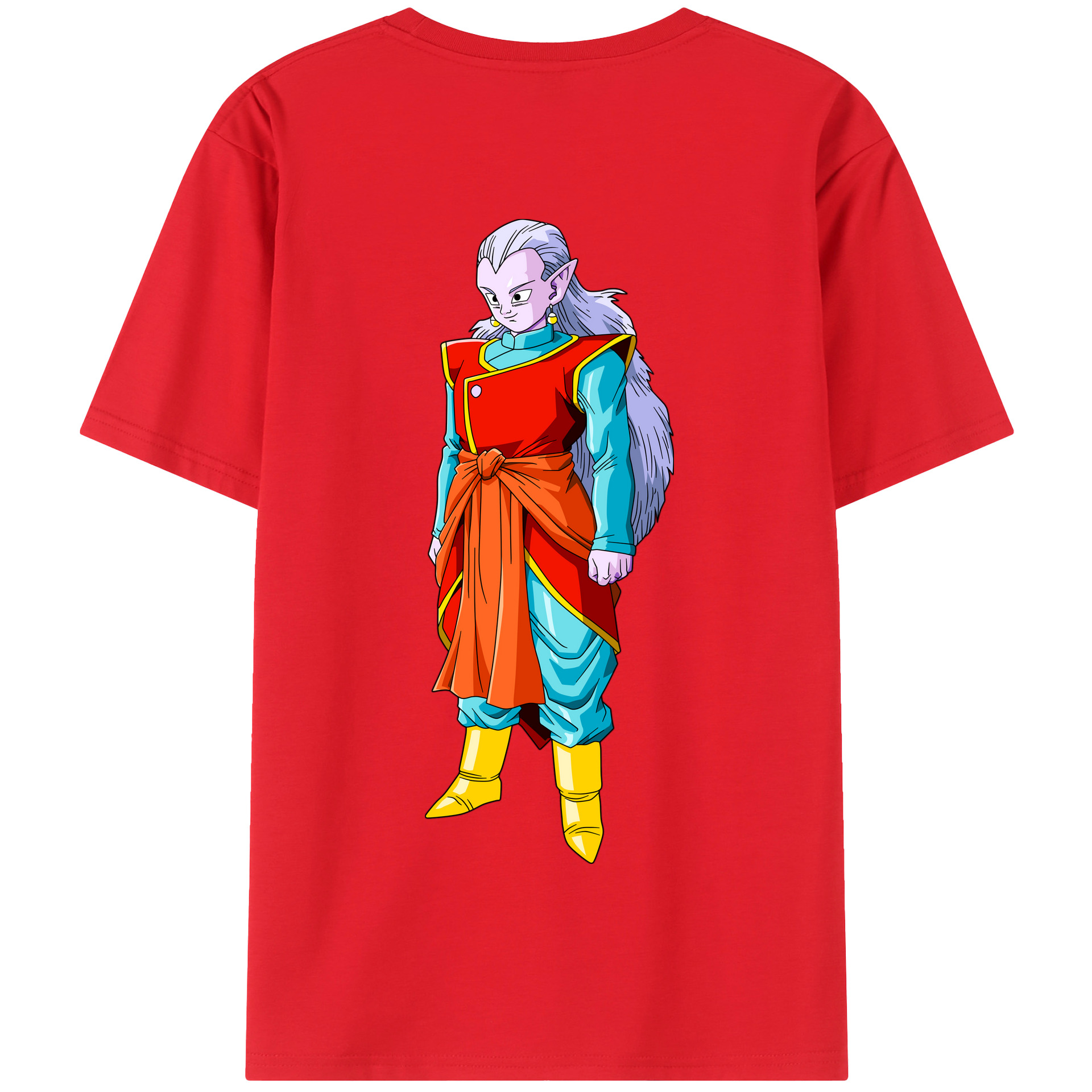 （画像用） ドラゴンボール DRAGON BALL 綿100％半袖Tシャツ（背面プリント）