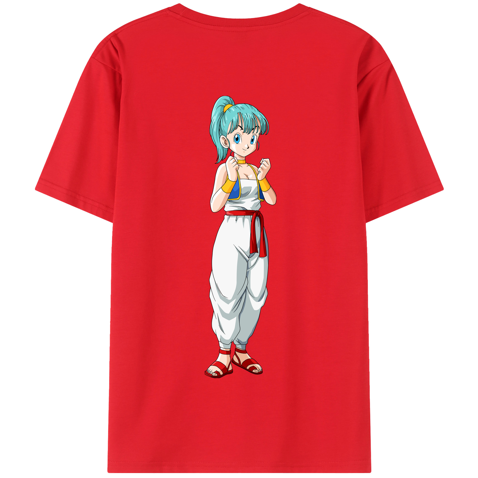 （画像用） ドラゴンボール DRAGON BALL 綿100％半袖Tシャツ（背面プリント）
