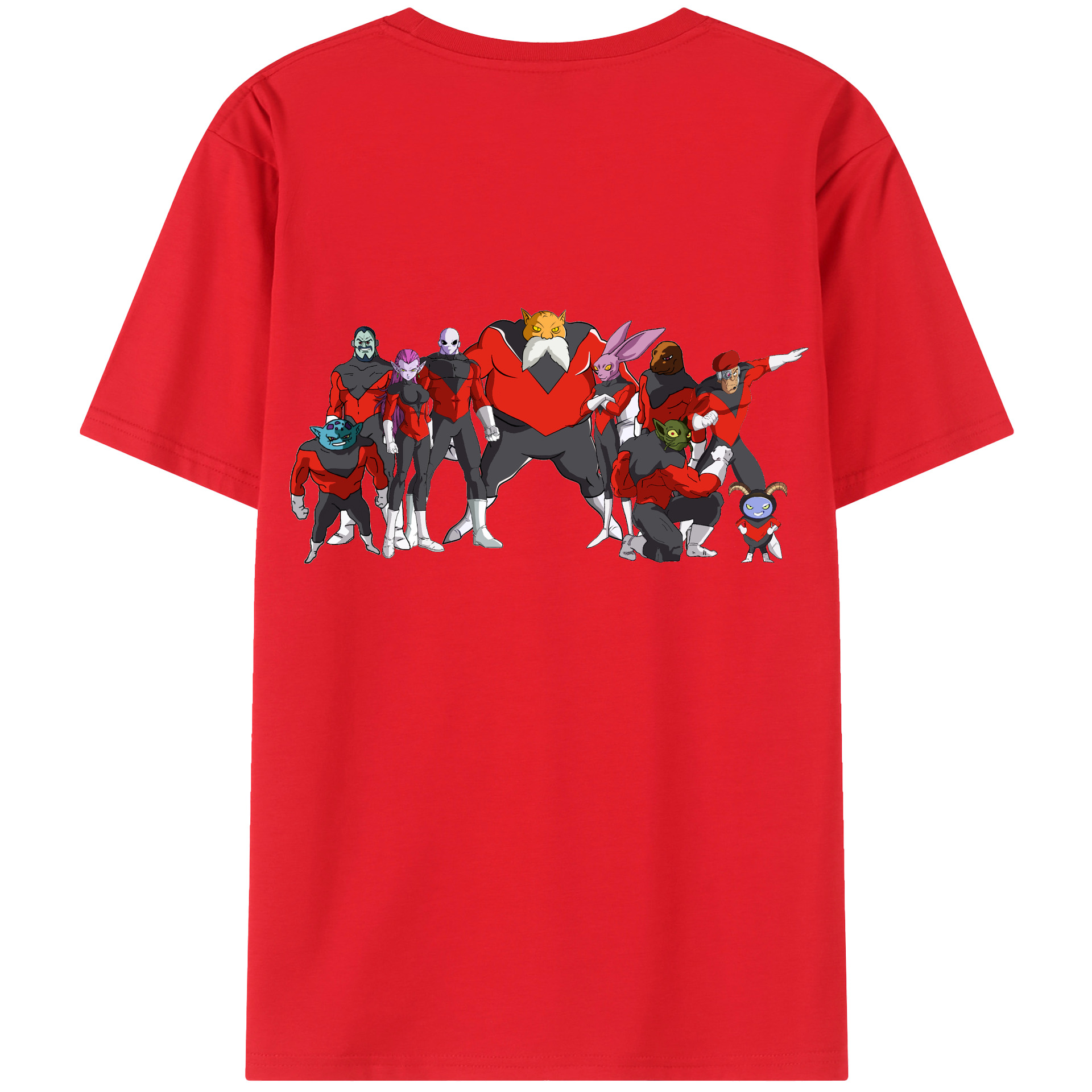 （画像用） ドラゴンボール DRAGON BALL 綿100％半袖Tシャツ（背面プリント）