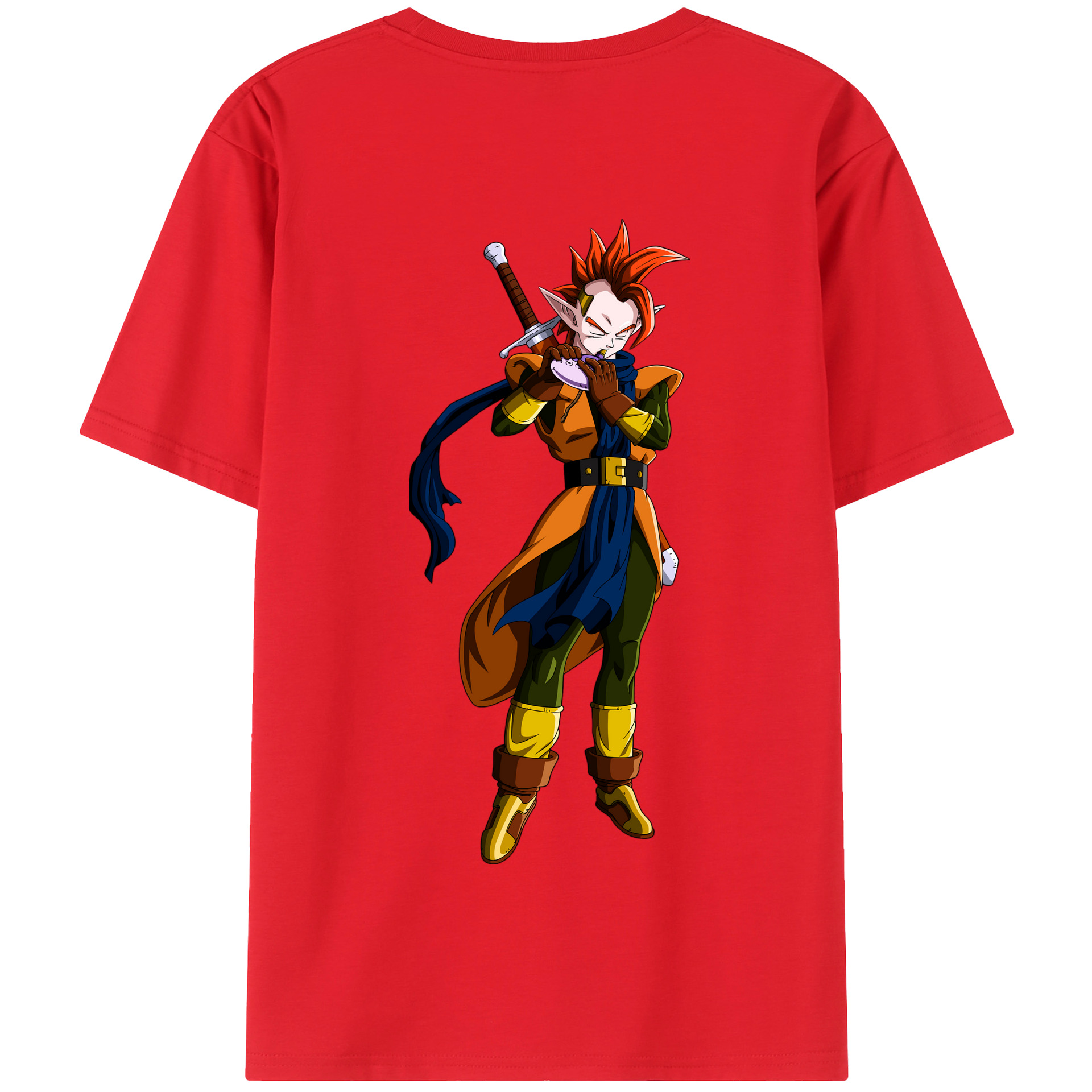 （画像用） ドラゴンボール DRAGON BALL 綿100％半袖Tシャツ（背面プリント）