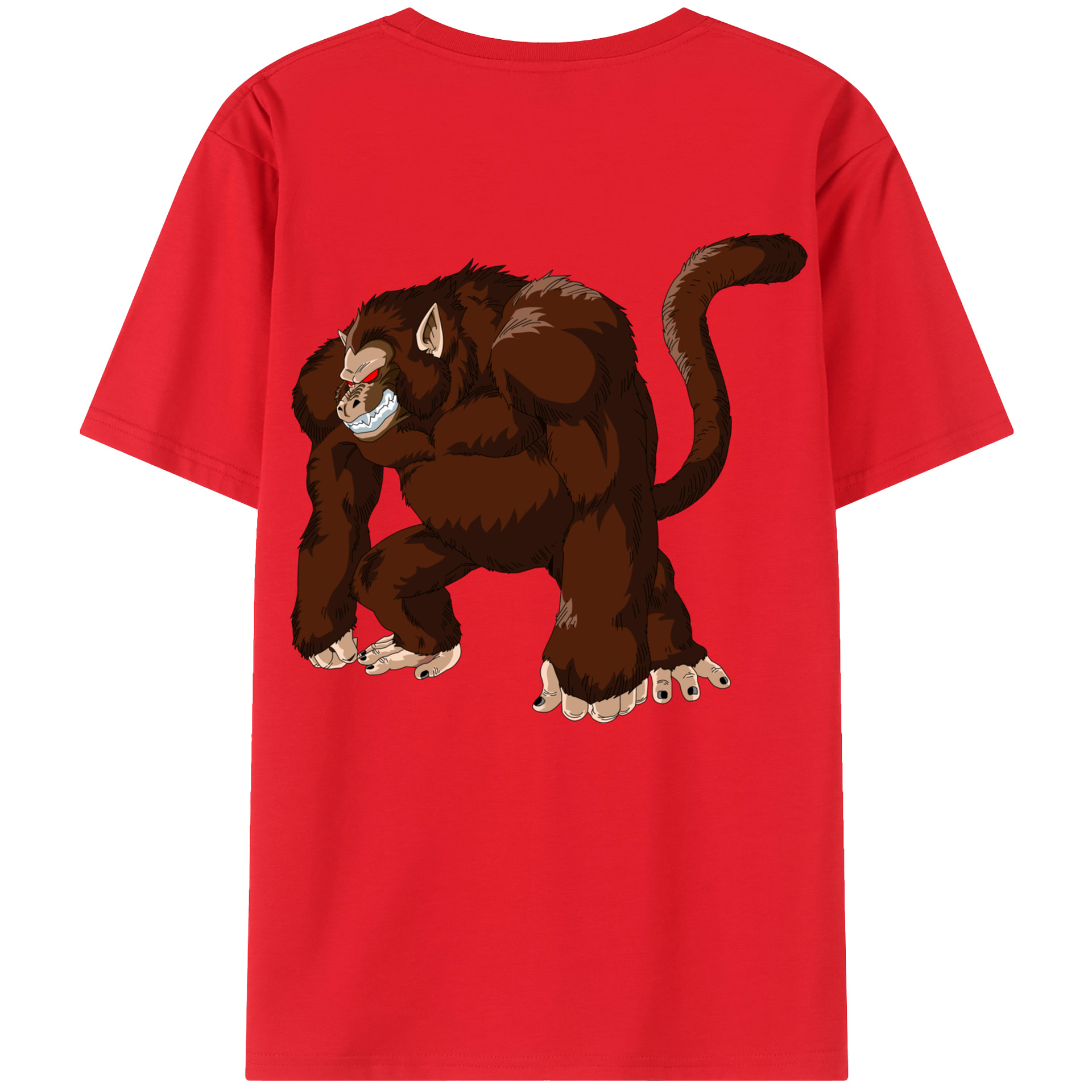 （画像用） ドラゴンボール DRAGON BALL 綿100％半袖Tシャツ（背面プリント）
