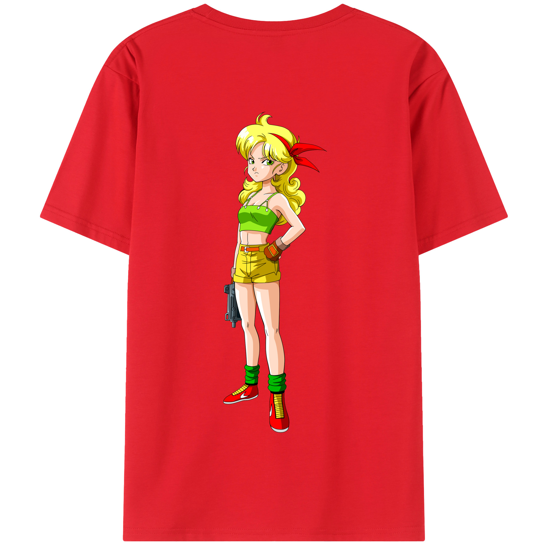 （画像用） ドラゴンボール DRAGON BALL 綿100％半袖Tシャツ（背面プリント）