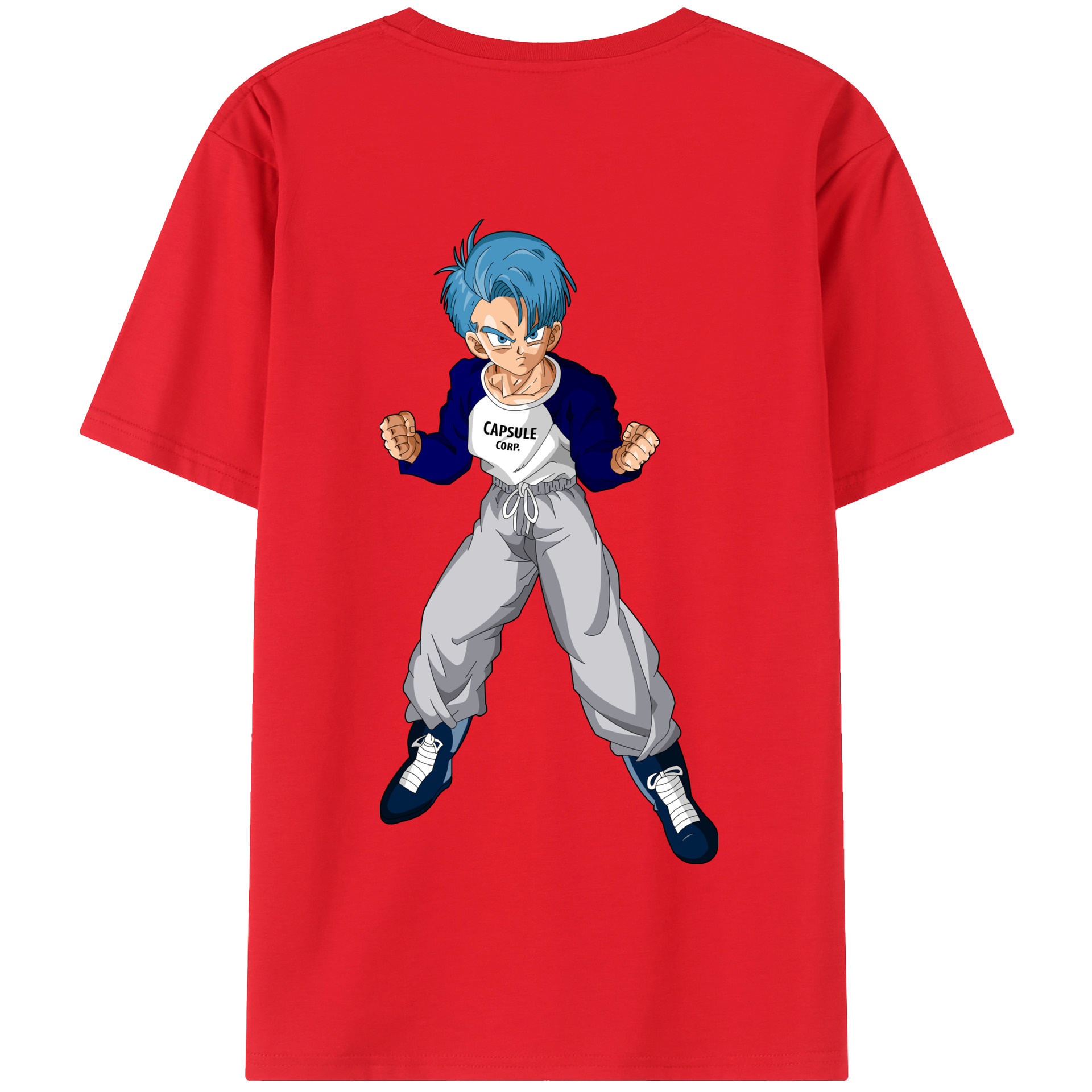 （画像用） ドラゴンボール DRAGON BALL 綿100％半袖Tシャツ（背面プリント）