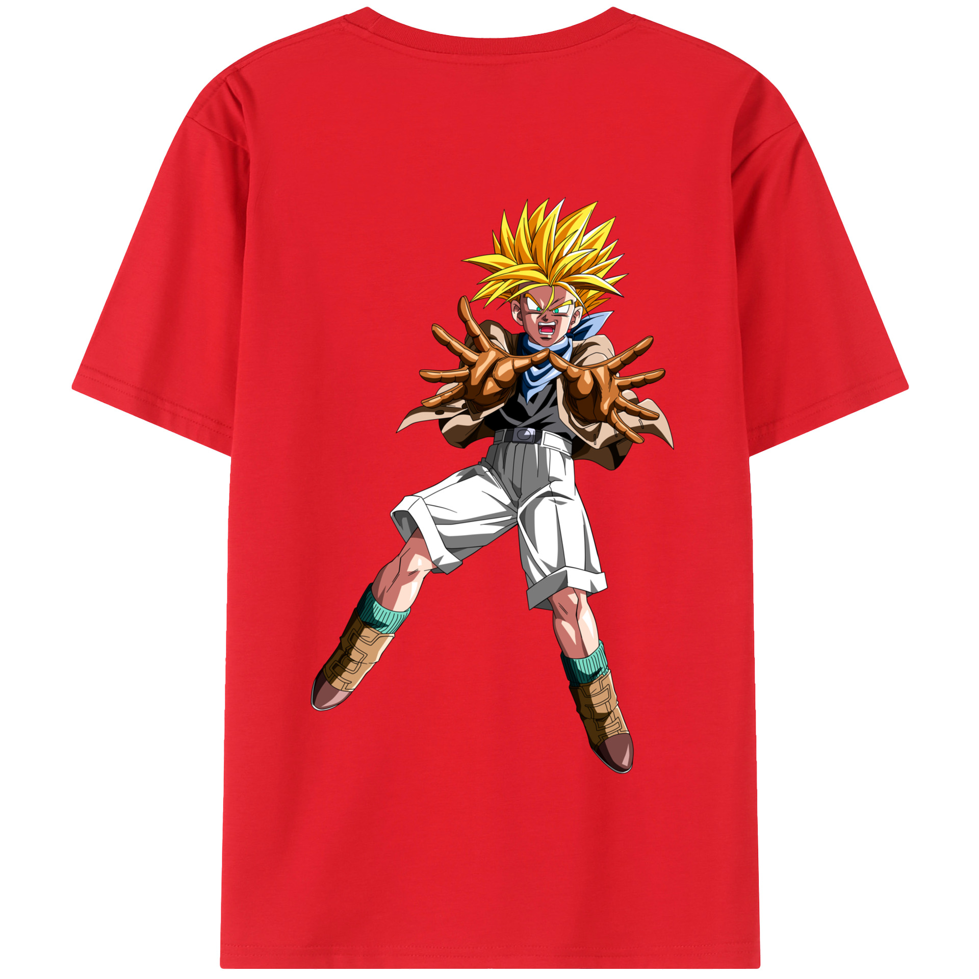 （画像用） ドラゴンボール DRAGON BALL 綿100％半袖Tシャツ（背面プリント）