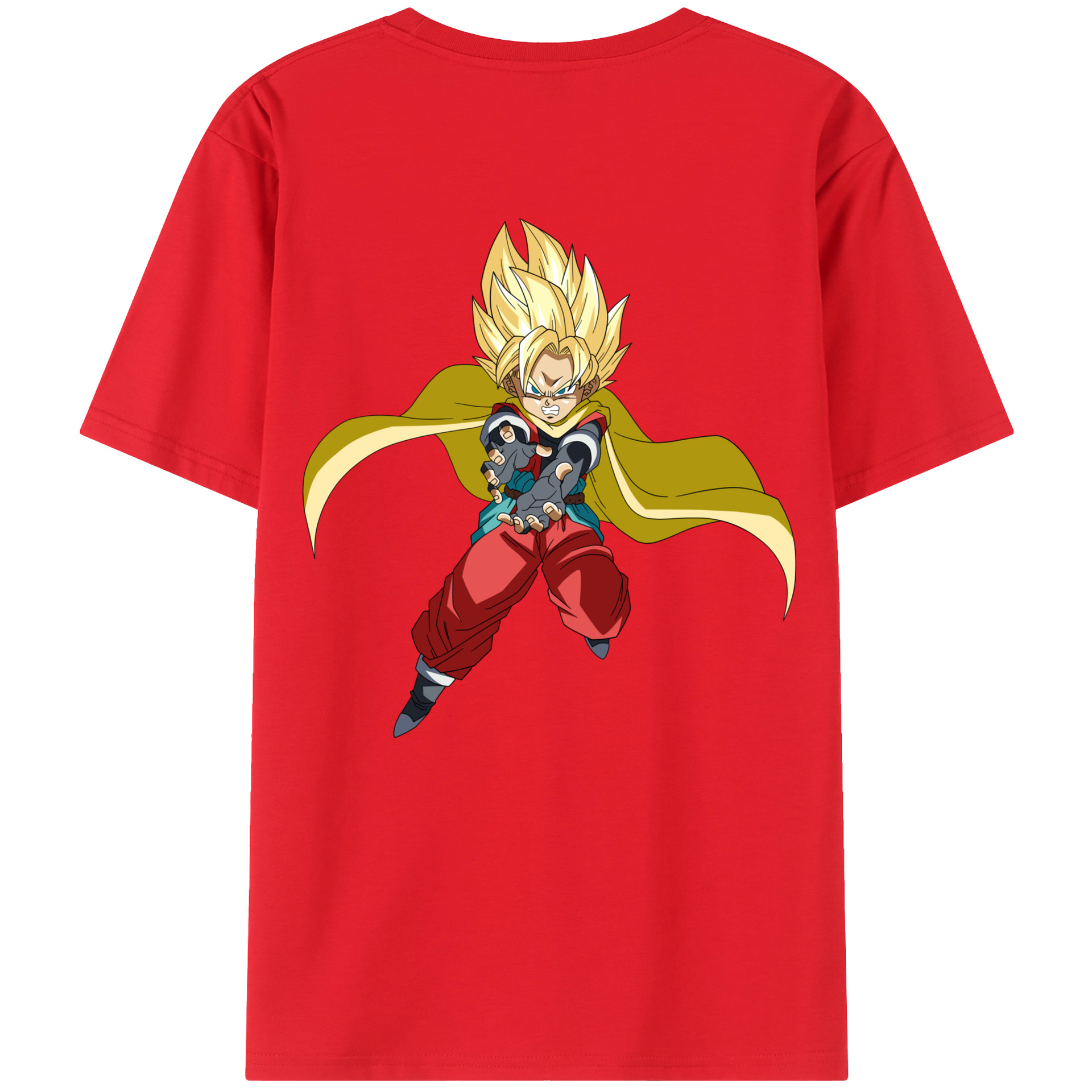 （画像用） ドラゴンボール DRAGON BALL 綿100％半袖Tシャツ（背面プリント）