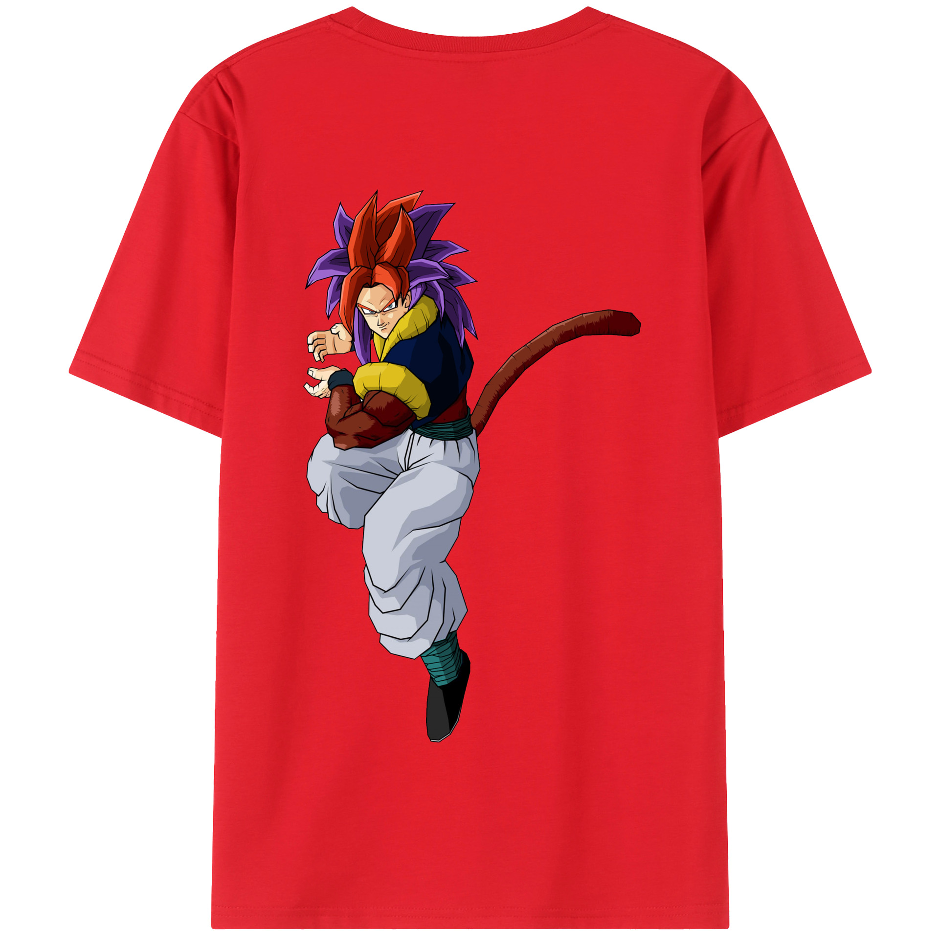 （画像用） ドラゴンボール DRAGON BALL 綿100％半袖Tシャツ（背面プリント）