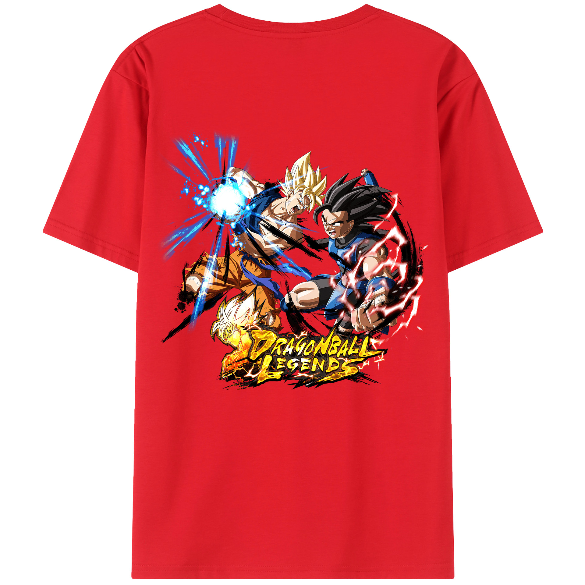 （画像用） ドラゴンボール DRAGON BALL 綿100％半袖Tシャツ（背面プリント）