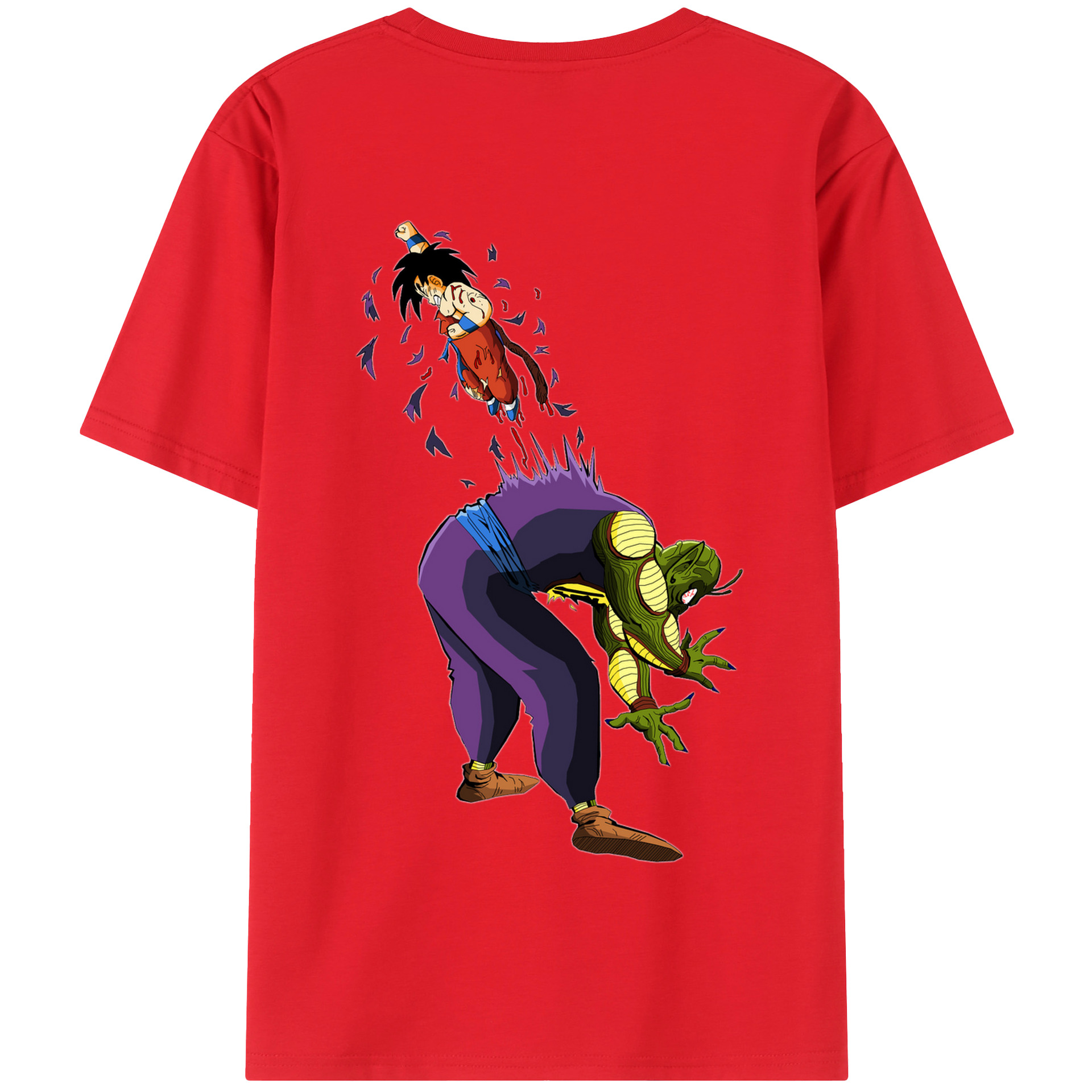 （画像用） ドラゴンボール DRAGON BALL 綿100％半袖Tシャツ（背面プリント）
