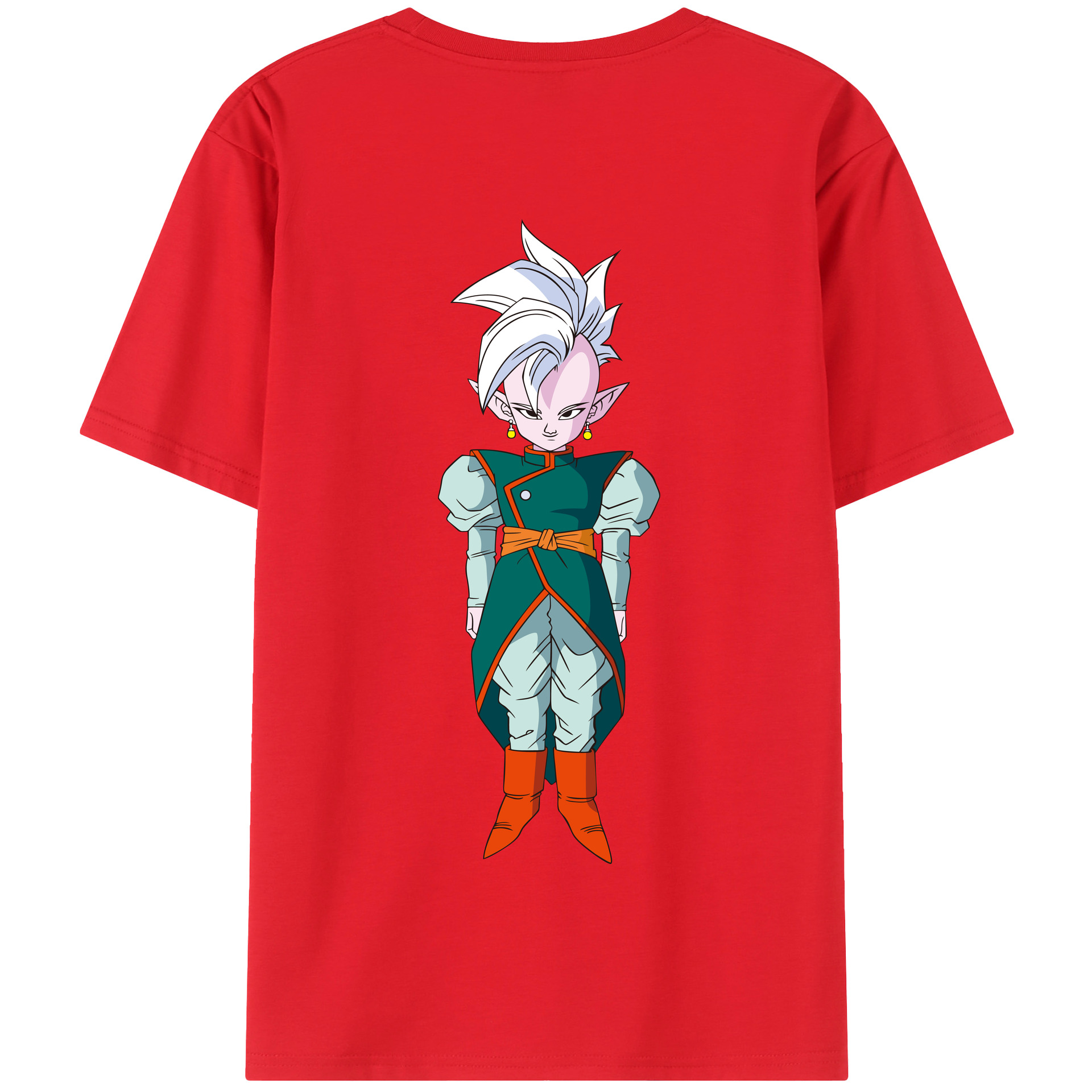 （画像用） ドラゴンボール DRAGON BALL 綿100％半袖Tシャツ（背面プリント）
