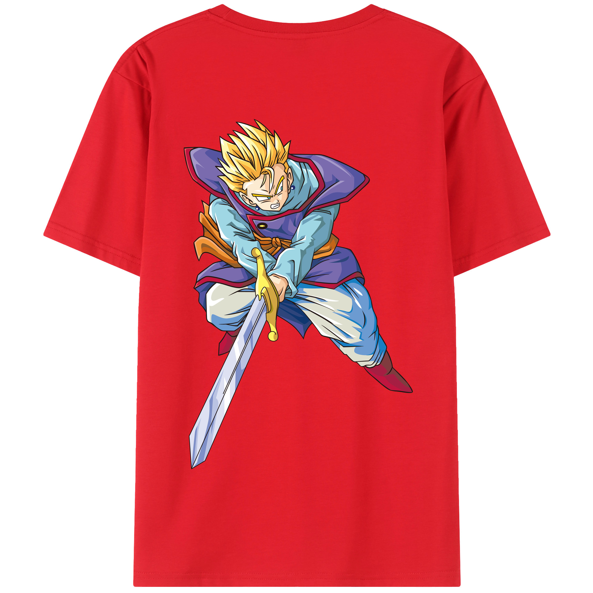（画像用） ドラゴンボール DRAGON BALL 綿100％半袖Tシャツ（背面プリント）