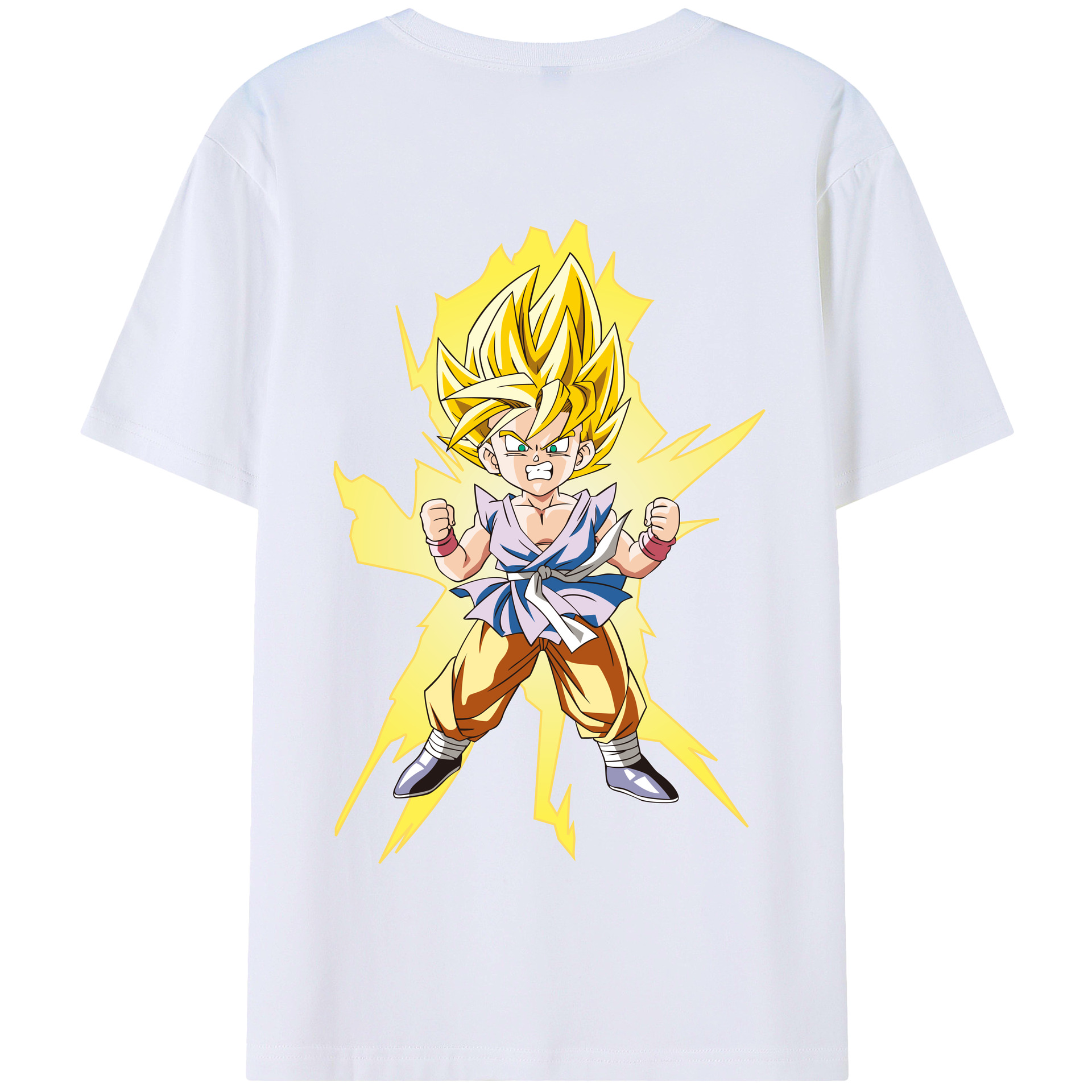 （画像用） ドラゴンボール ベジット DRAGON BALL Vegetto 綿100％半袖Tシャツ（背面プリント）