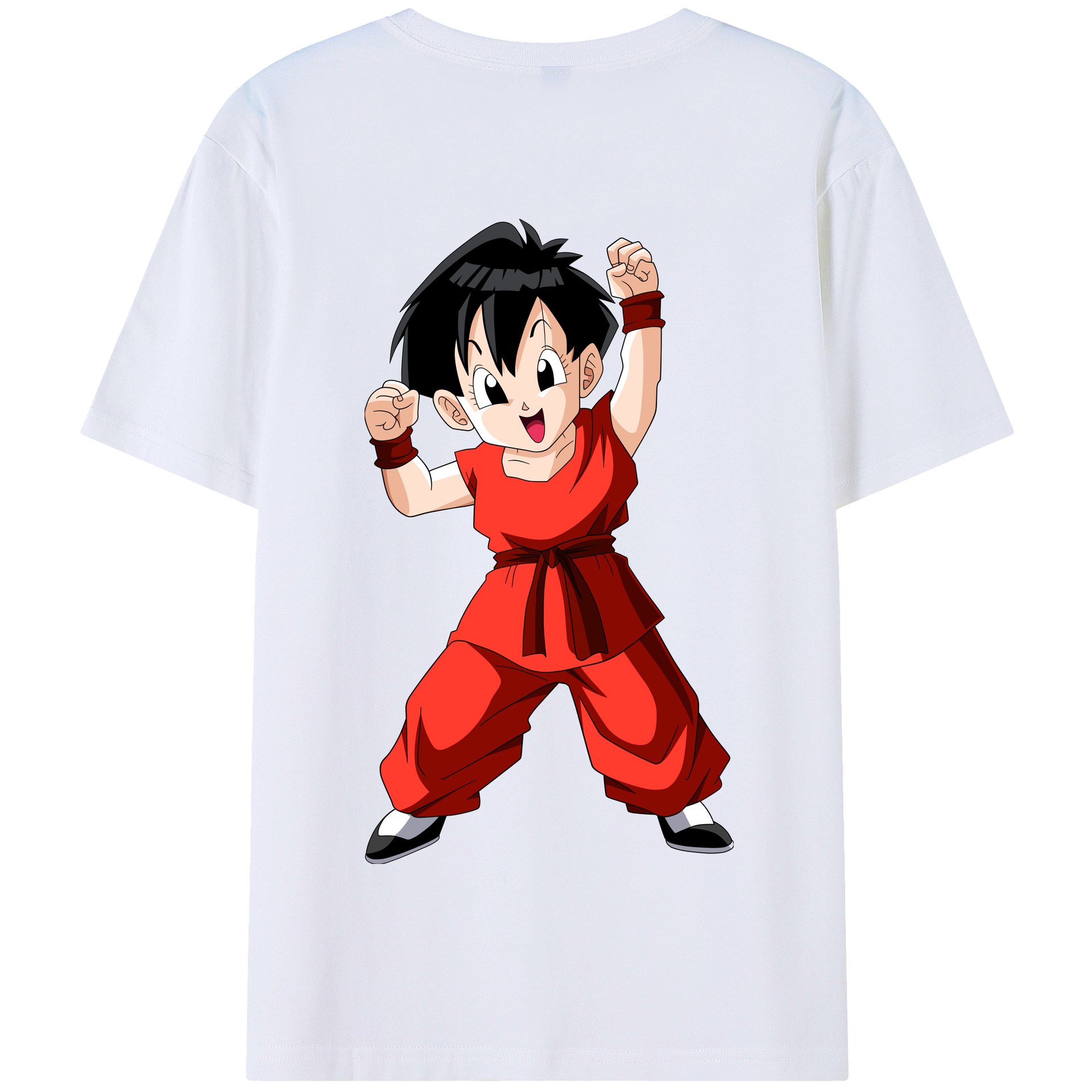 （画像用） ドラゴンボール パン DRAGON BALL Pan 綿100％半袖Tシャツ（背面プリント）