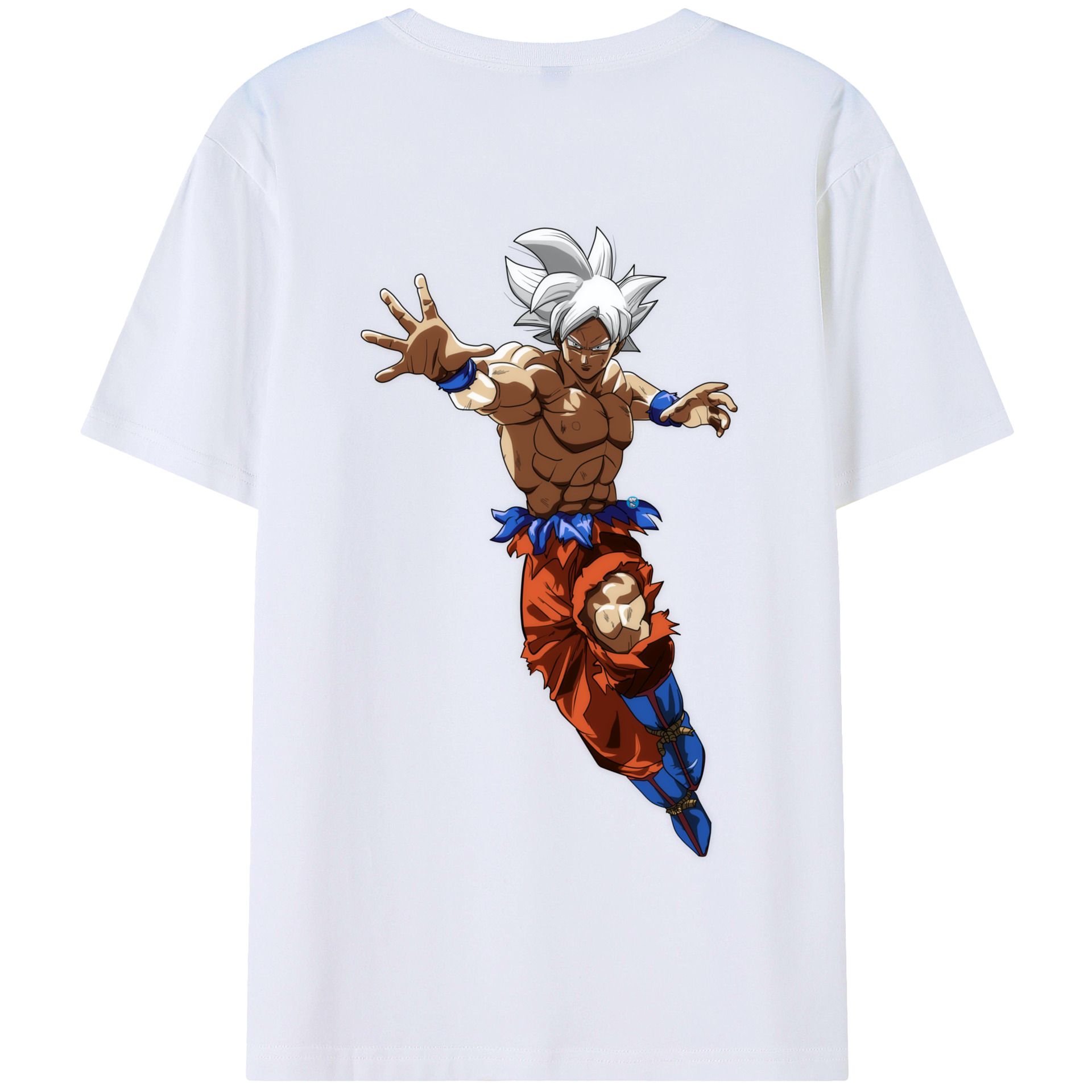 （画像用） ドラゴンボール 孫悟空（そん ごくう）Son Goku カカロット DRAGON BALL Kakarotto 綿100％半袖Tシャツ（背面プリント）