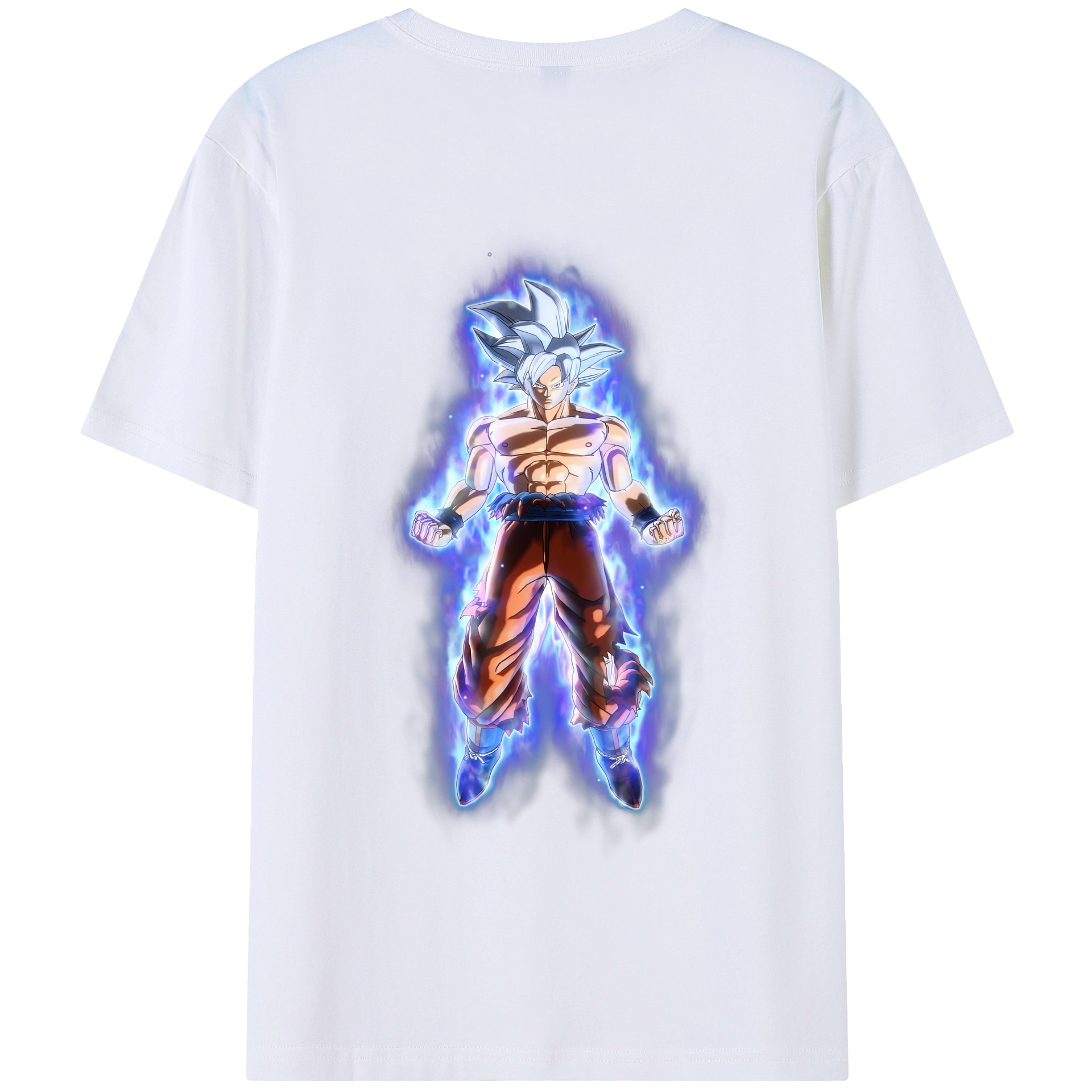 （画像用） ドラゴンボール 孫悟空（そん ごくう）Son Goku カカロット DRAGON BALL Kakarotto 綿100％半袖Tシャツ（背面プリント）